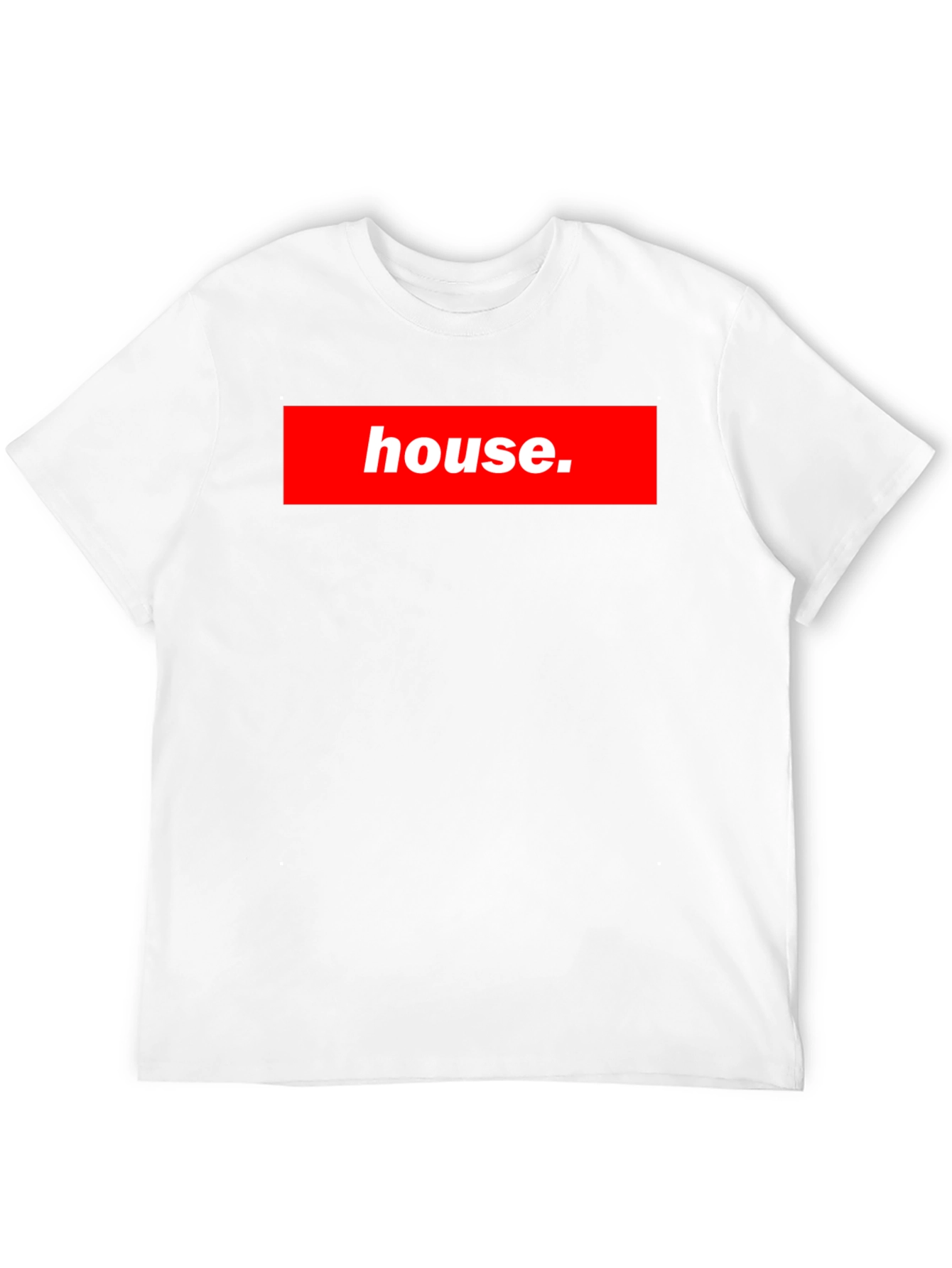 House Graphic Print Mens T-Shirt