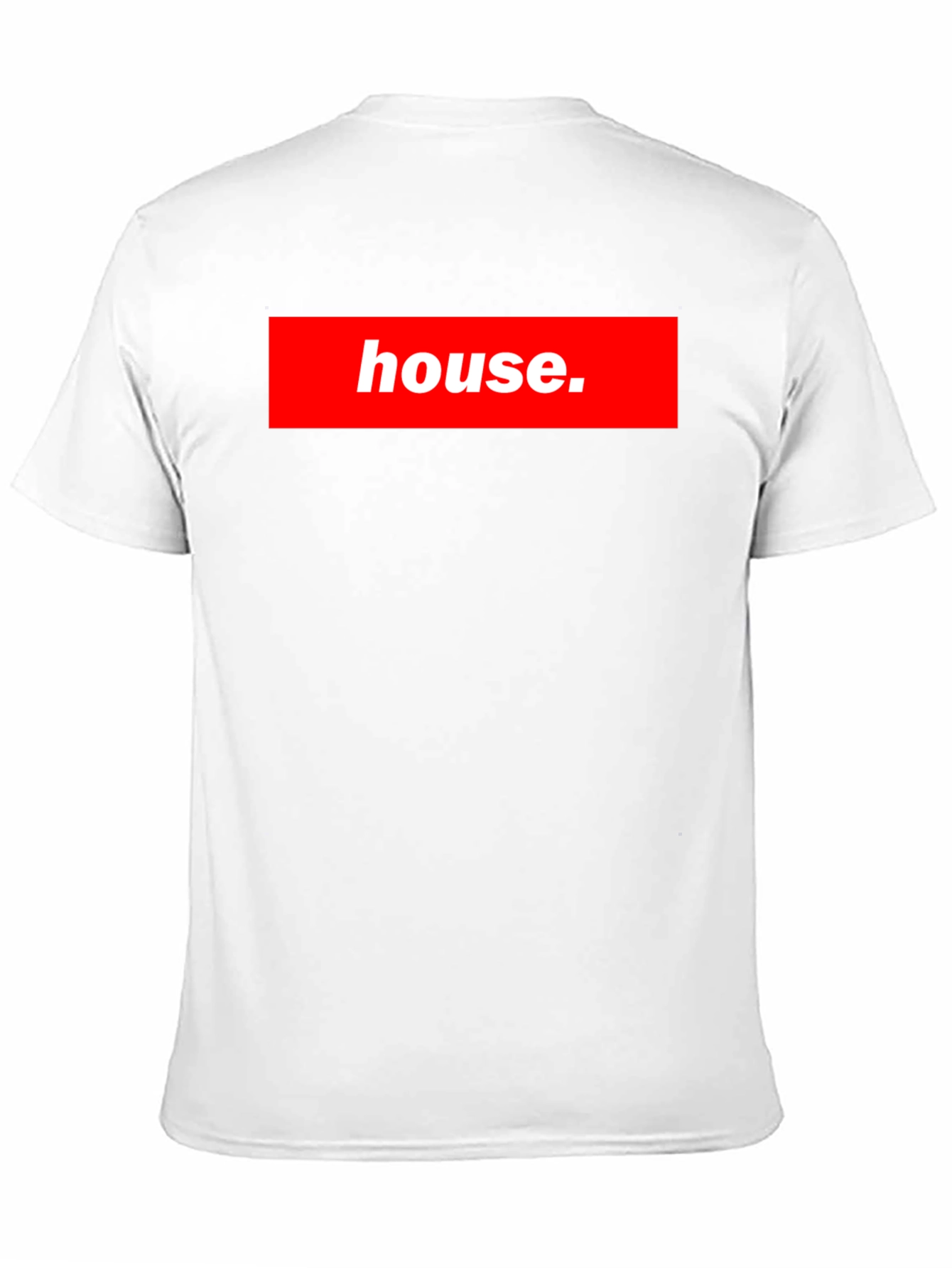 House Graphic Print Mens T-Shirt