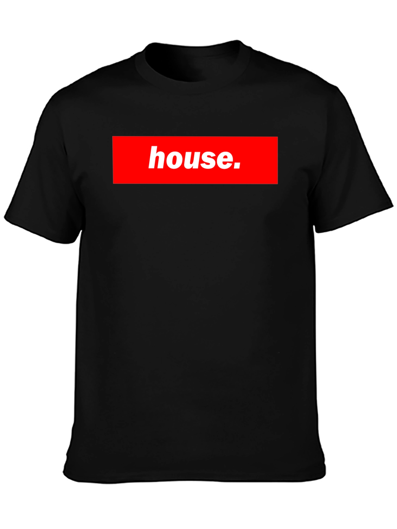 House Graphic Print Mens T-Shirt