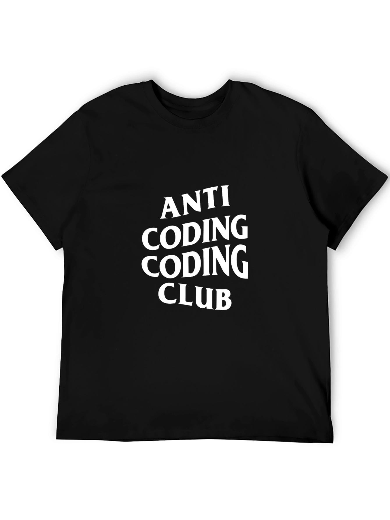 Anti Coding Coding Club T-Shirt Funny Programmer Gift