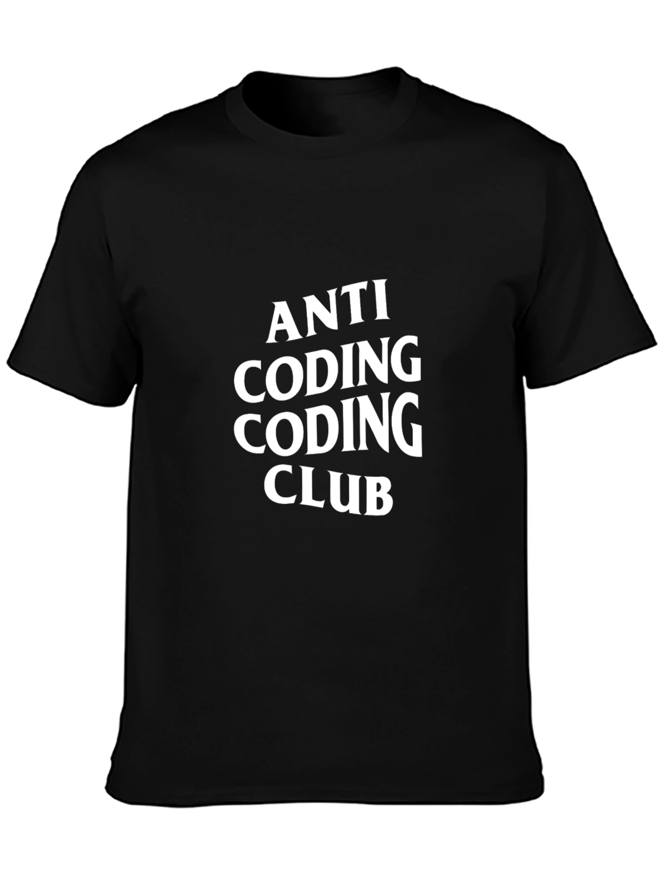 Anti Coding Coding Club T-Shirt Funny Programmer Gift