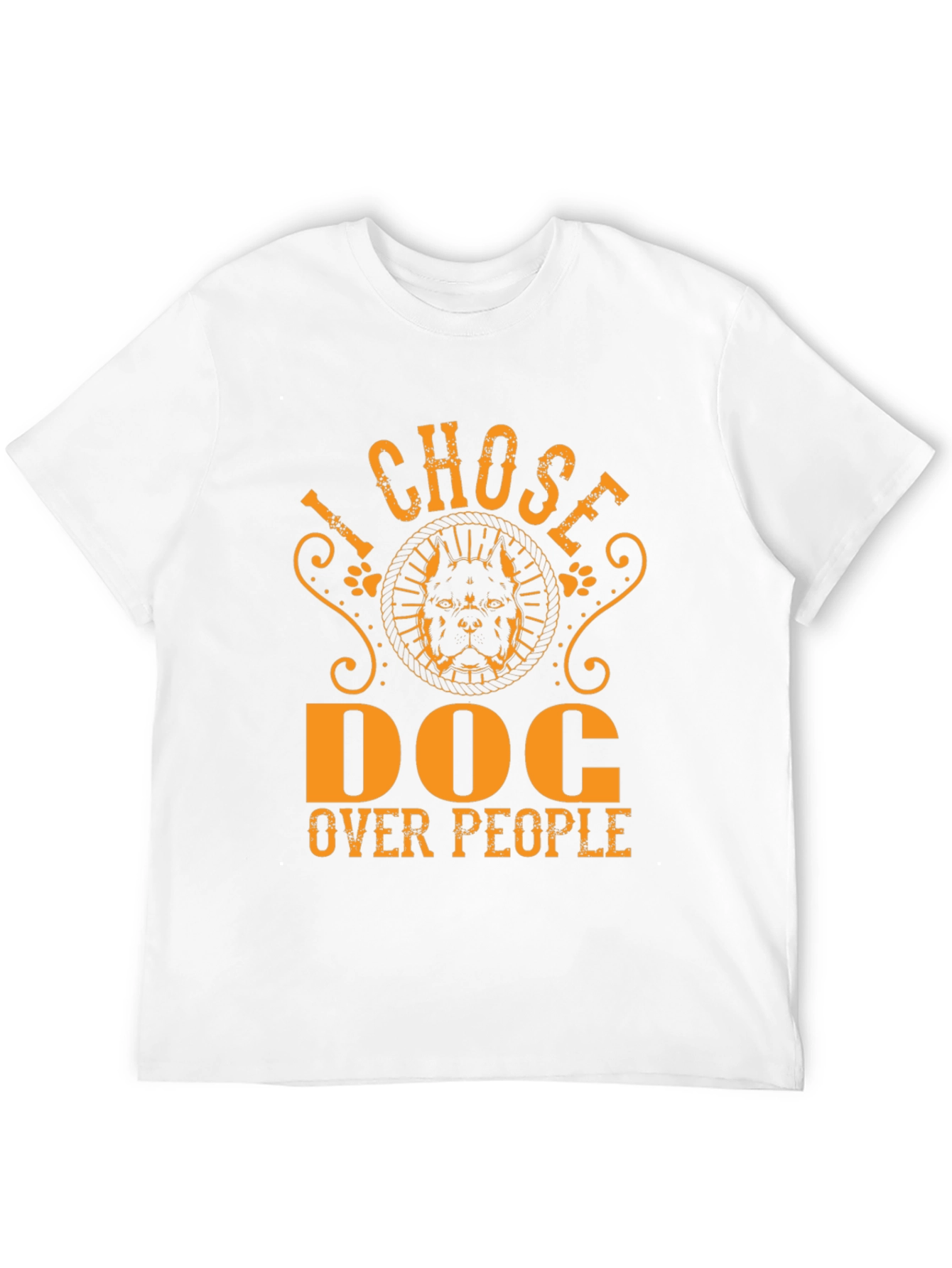 I Chose Dog Over People Graphic Tee