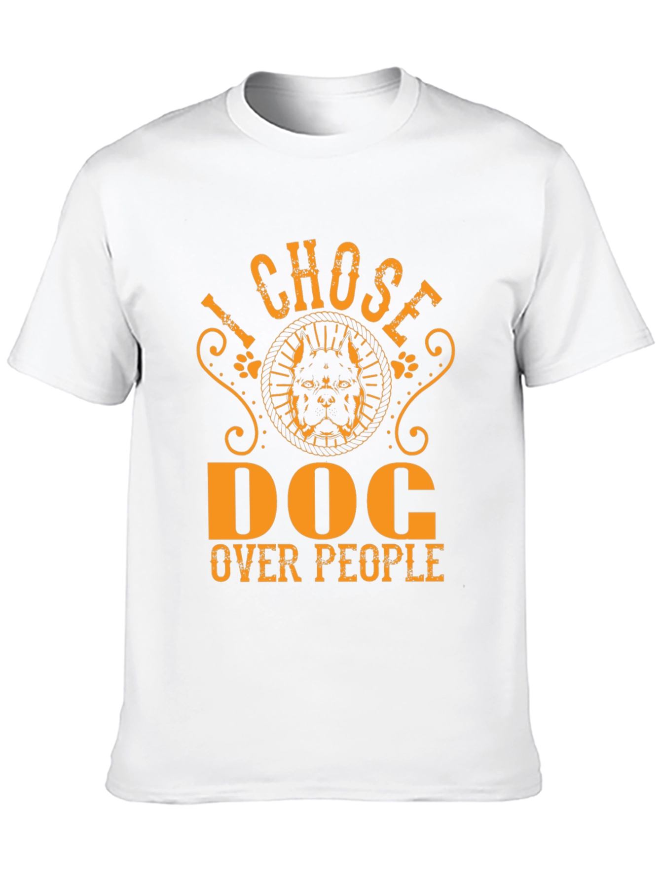 I Chose Dog Over People Graphic Tee