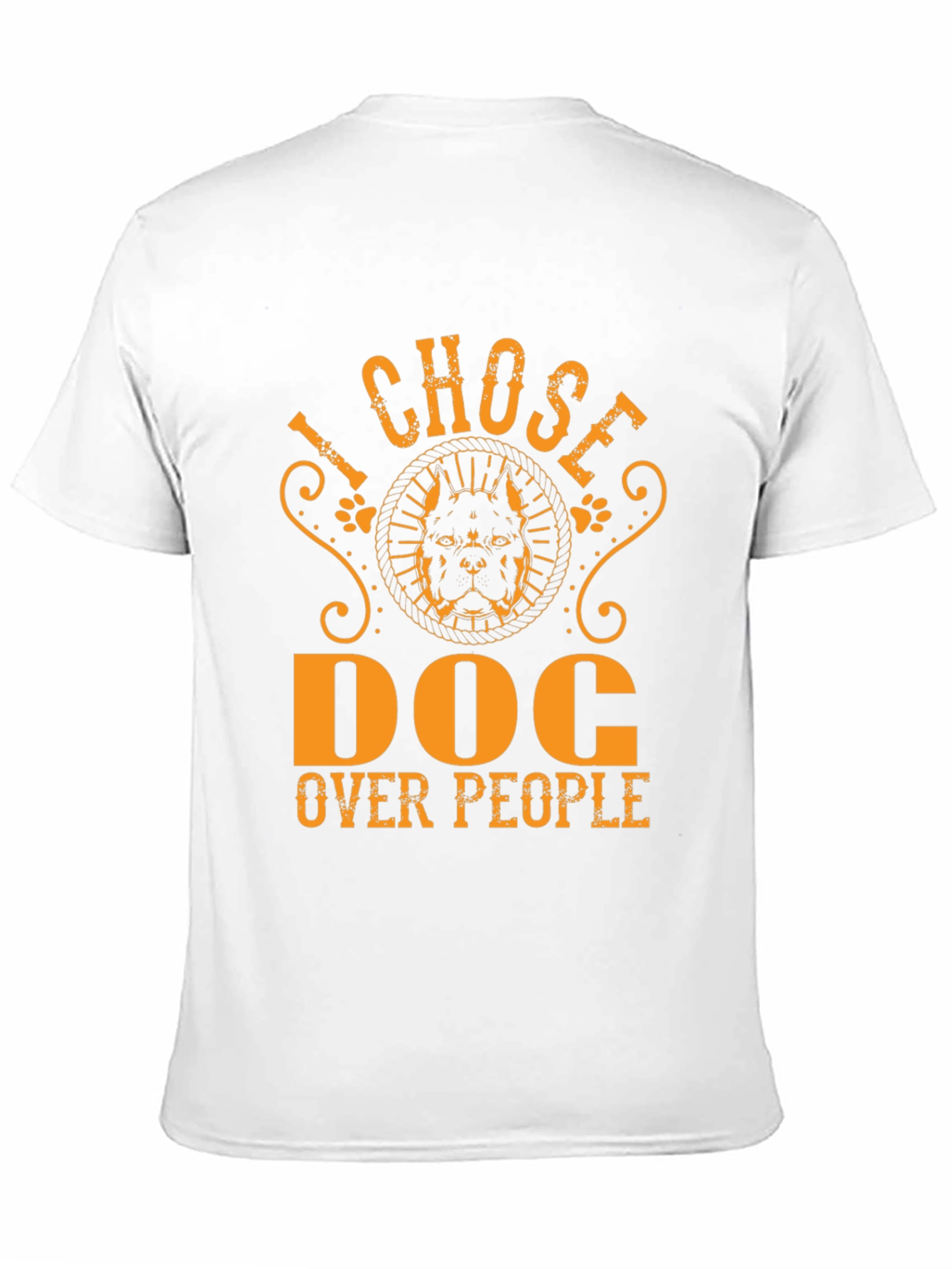 I Chose Dog Over People Graphic Tee