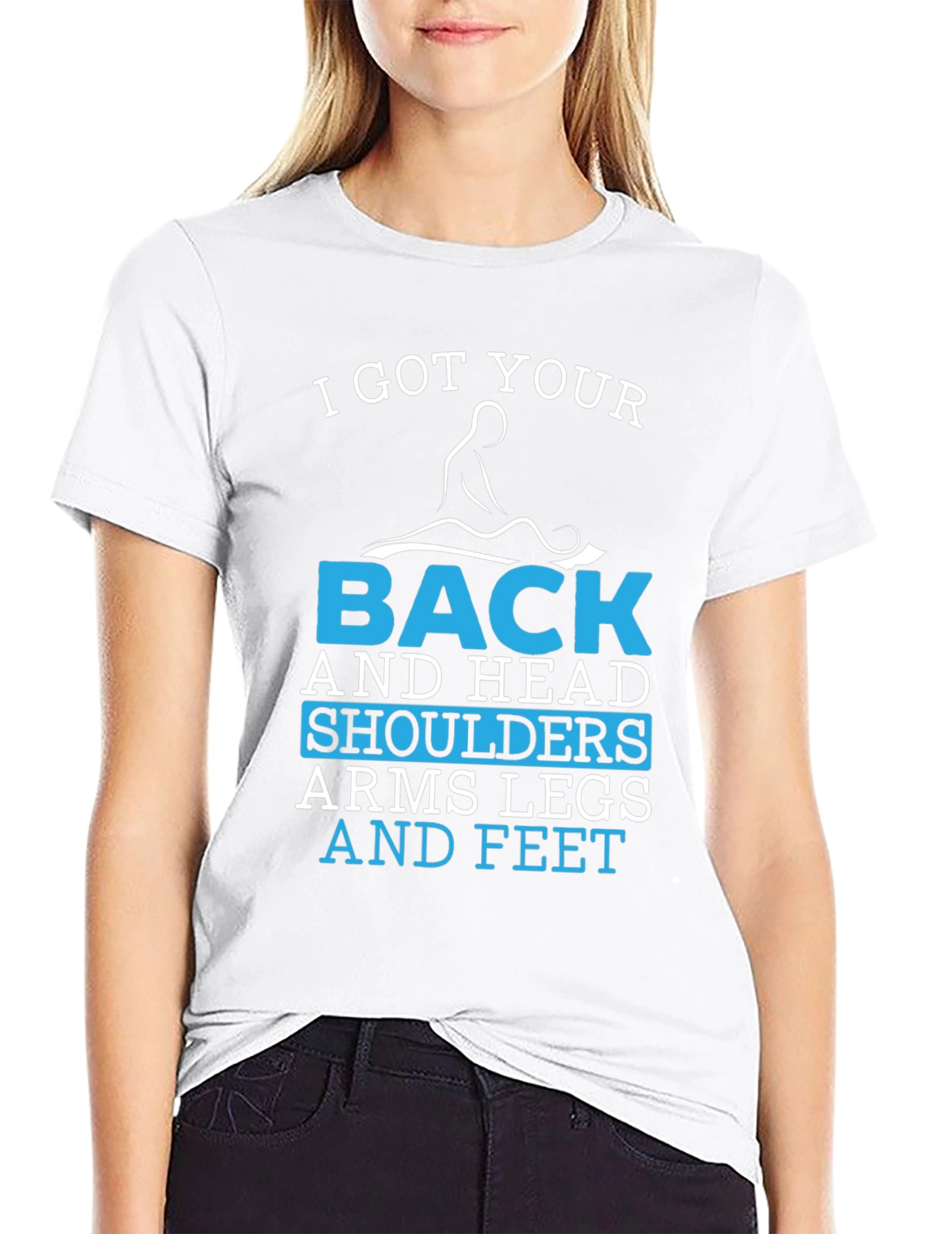 I Got Your Back Massage Therapy Graphic T-Shirt