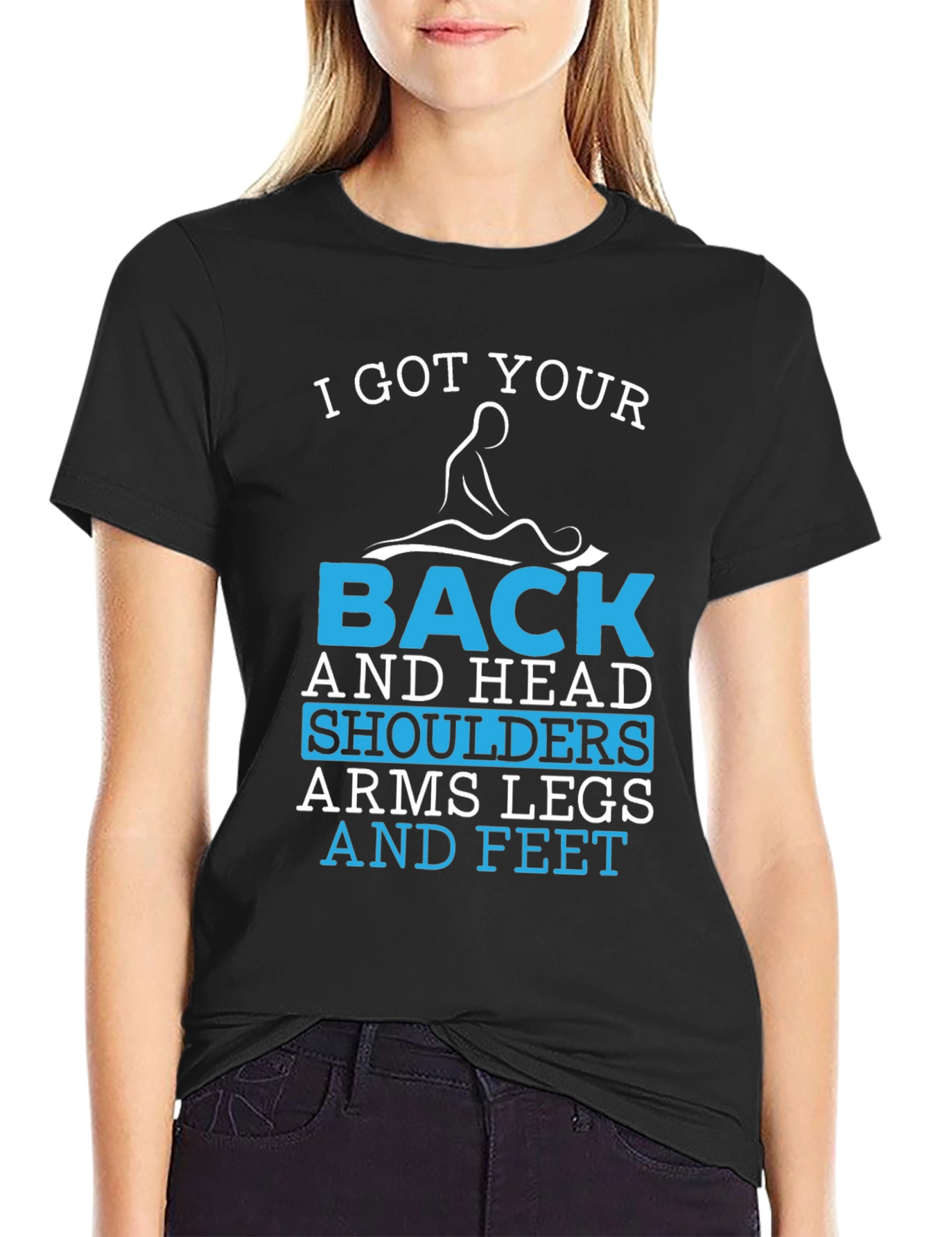 I Got Your Back Massage Therapy Graphic T-Shirt