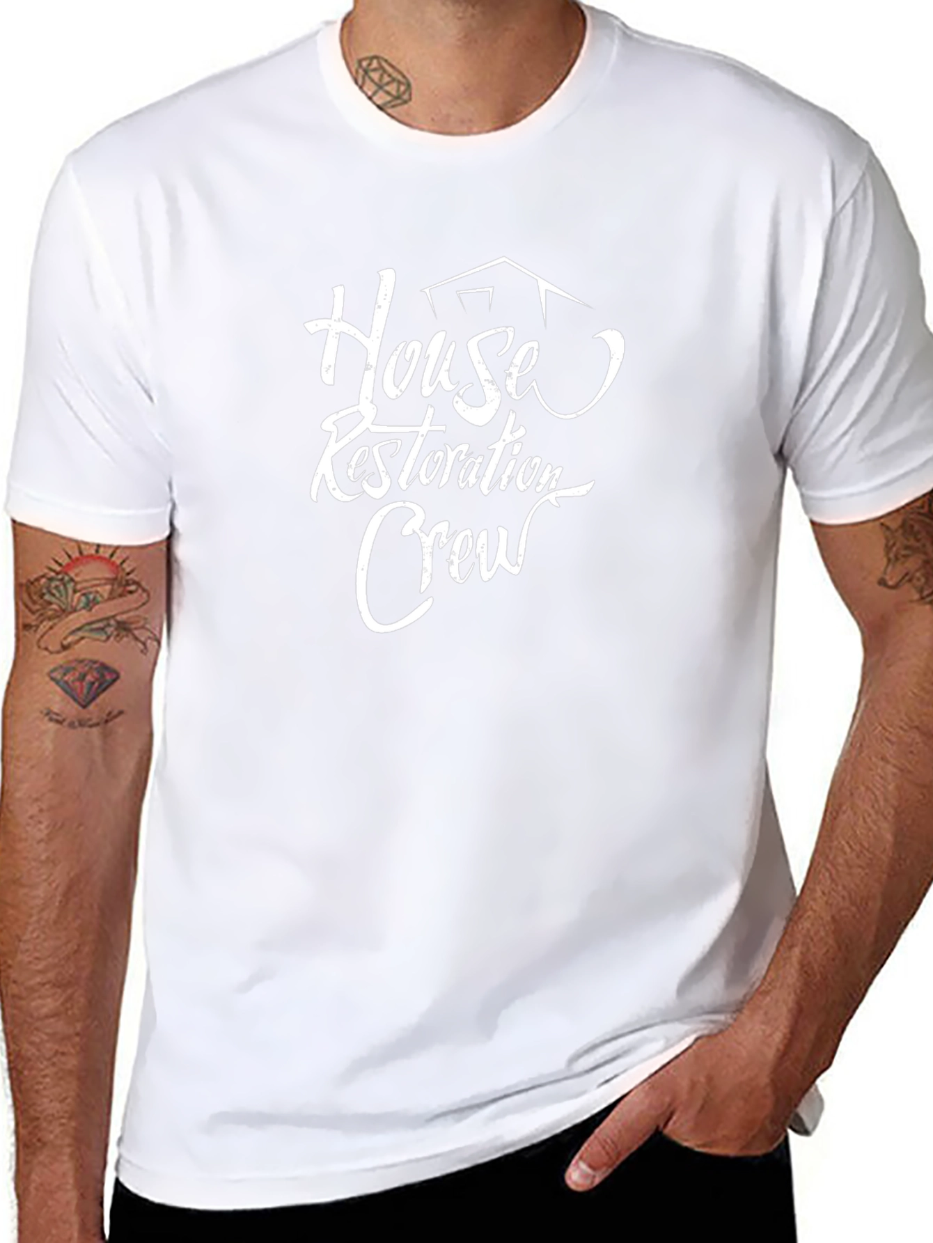 House Restoration Crew Black T-Shirt