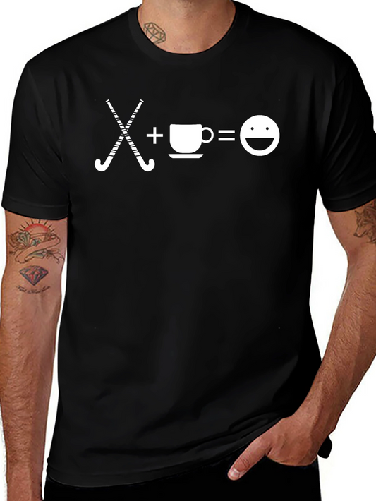 Hockey + Coffee = Happy T-Shirt