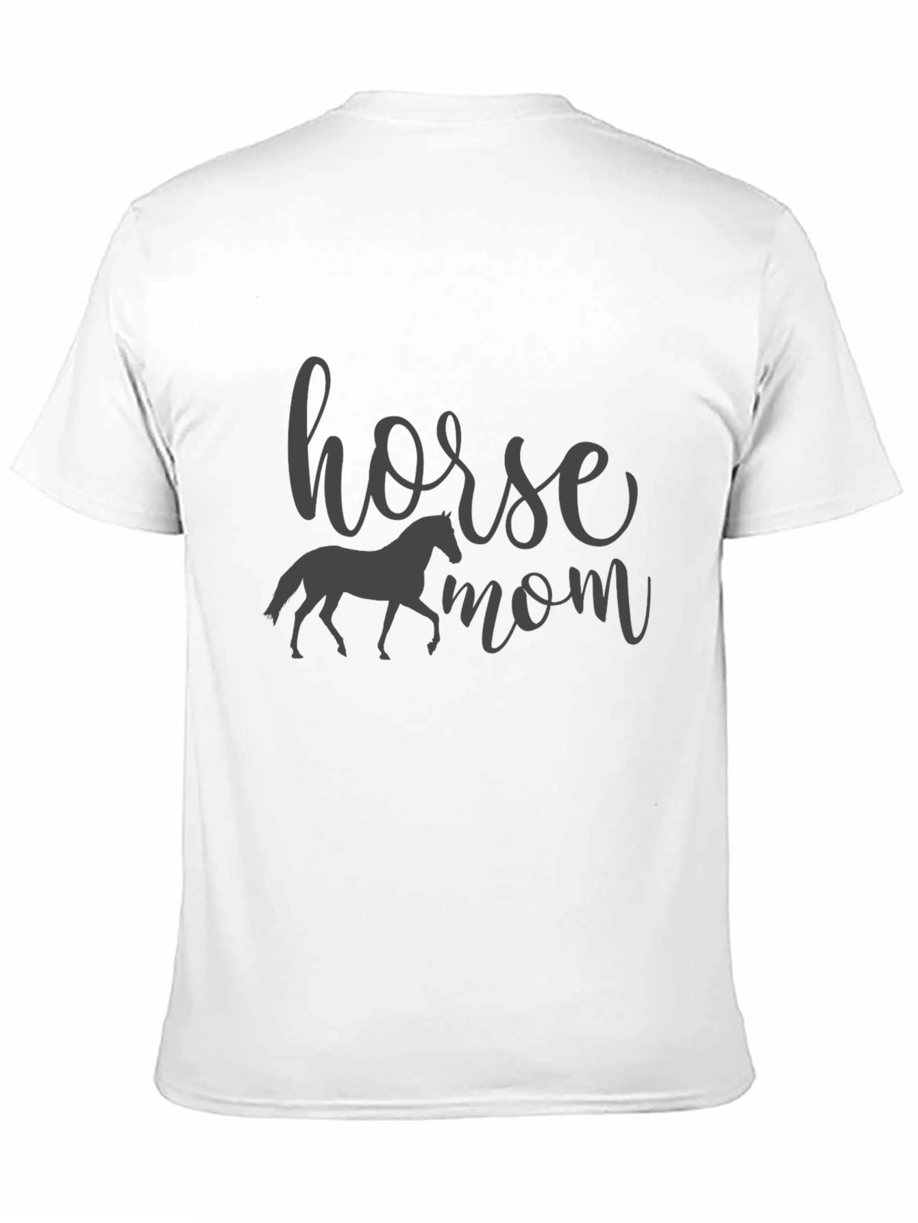 Horse Mom Graphic T-Shirt - Equestrian Lover Tee