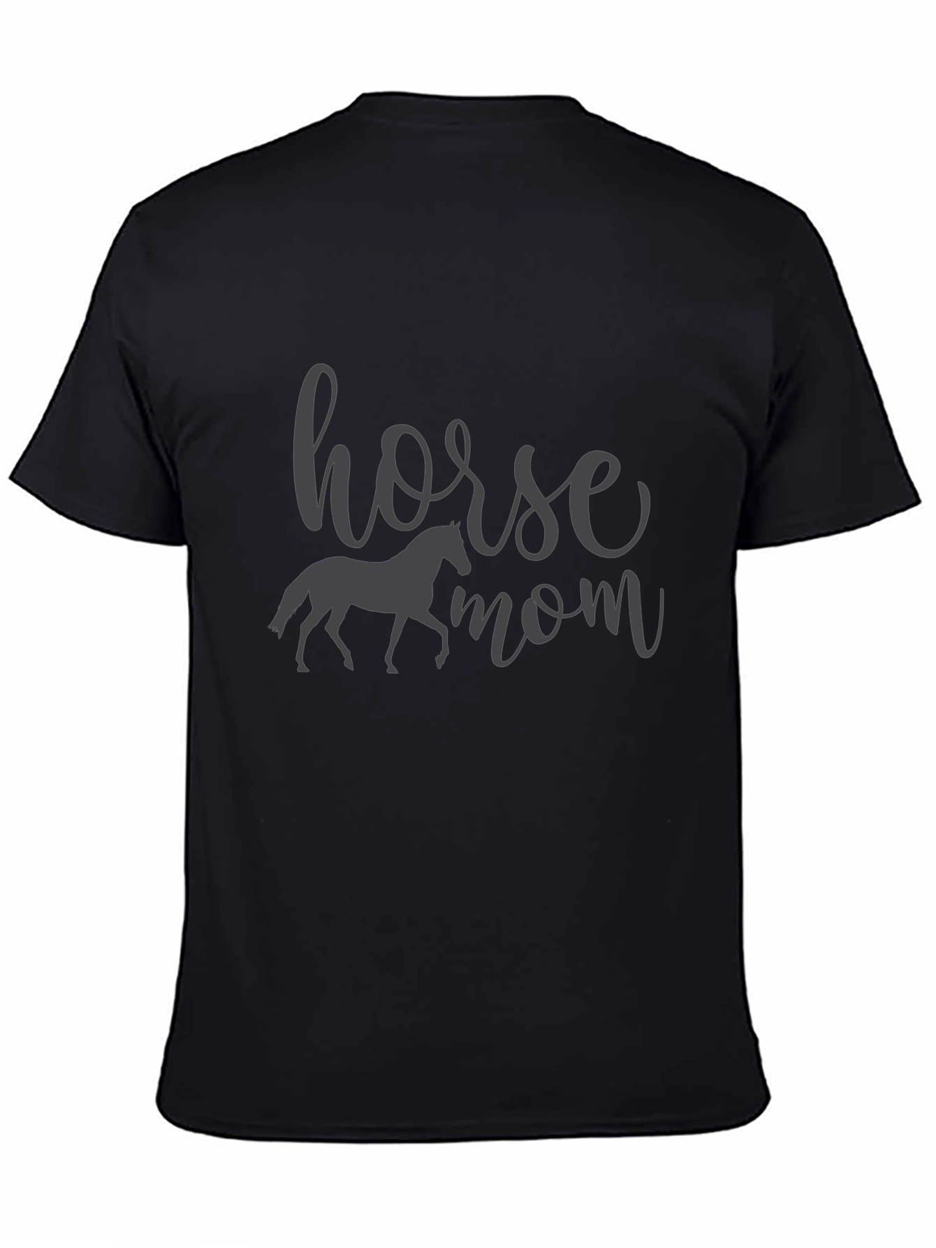 Horse Mom Graphic T-Shirt - Equestrian Lover Tee