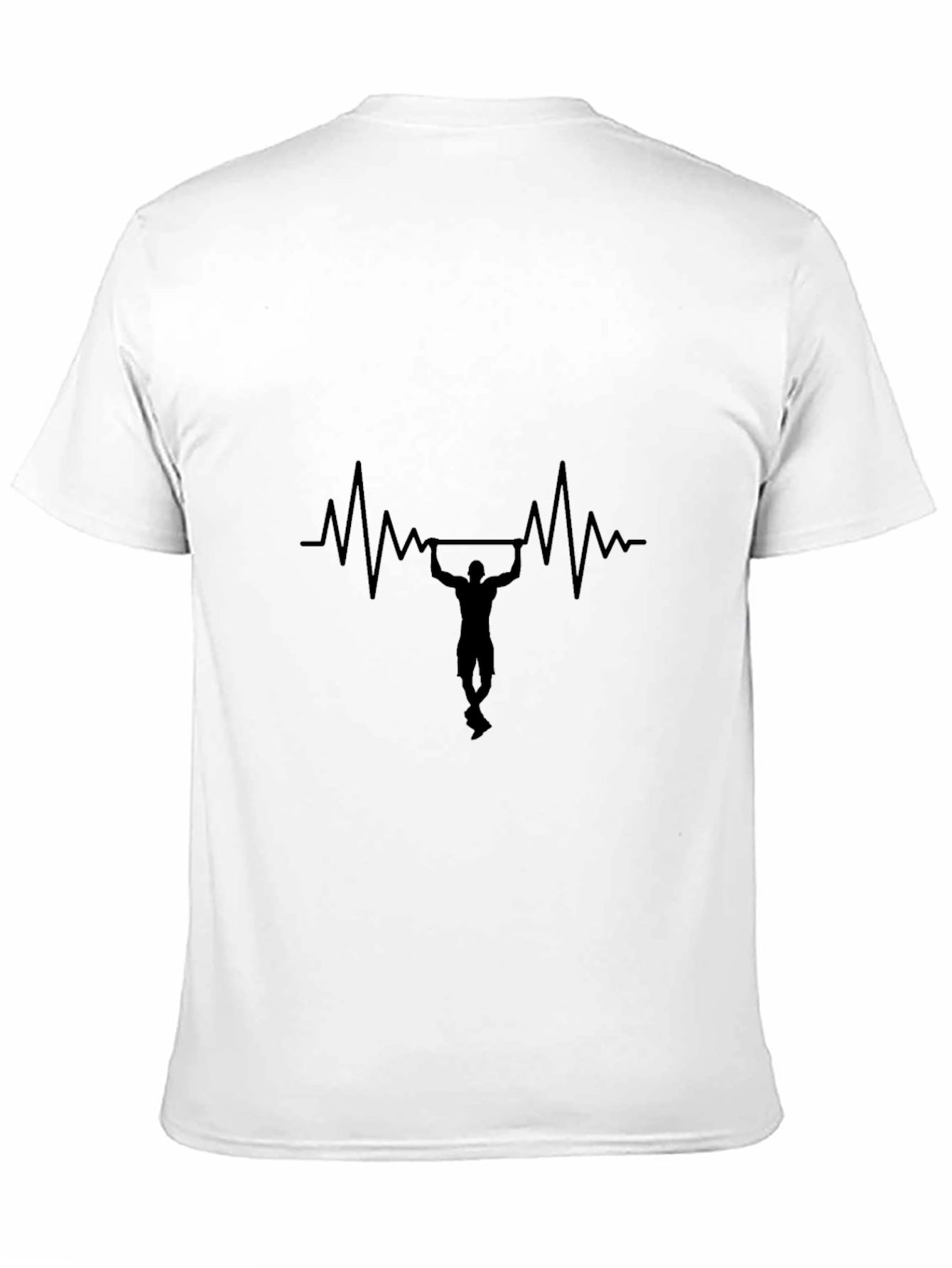 Heartbeat Pull-Up Graphic T-Shirt