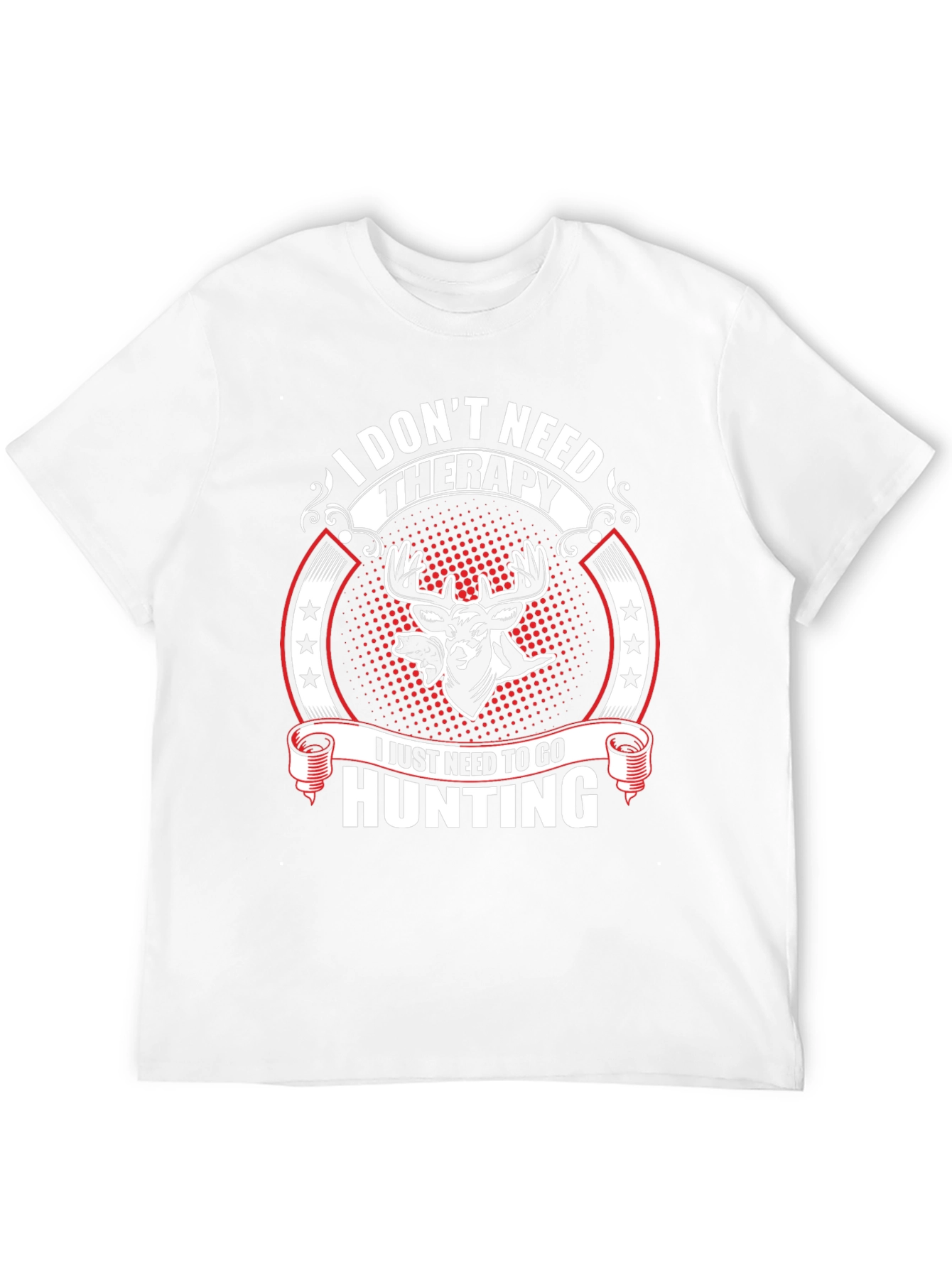 Hunting Therapy T-Shirt - Deer Graphic Tee