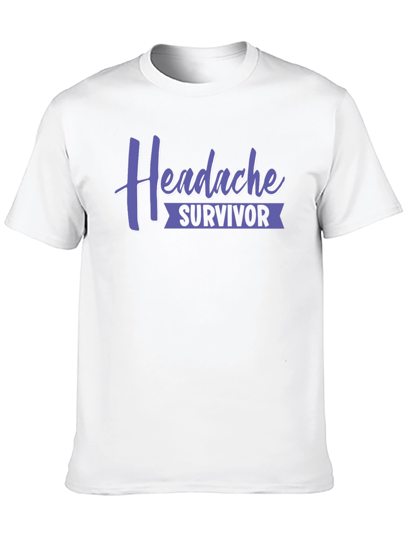 Headache Survivor Black Graphic Tee