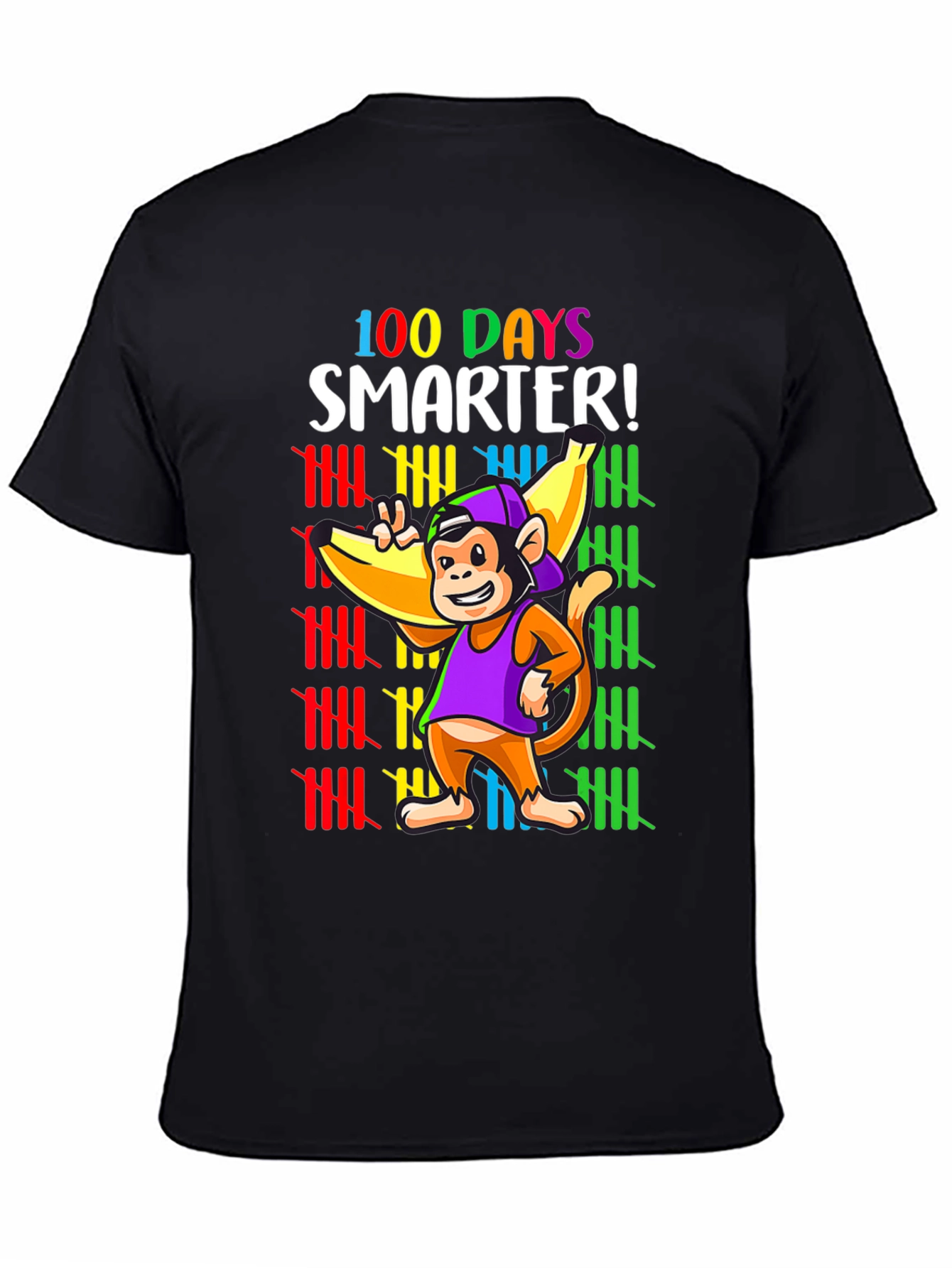 100 Days Smarter Monkey T-Shirt