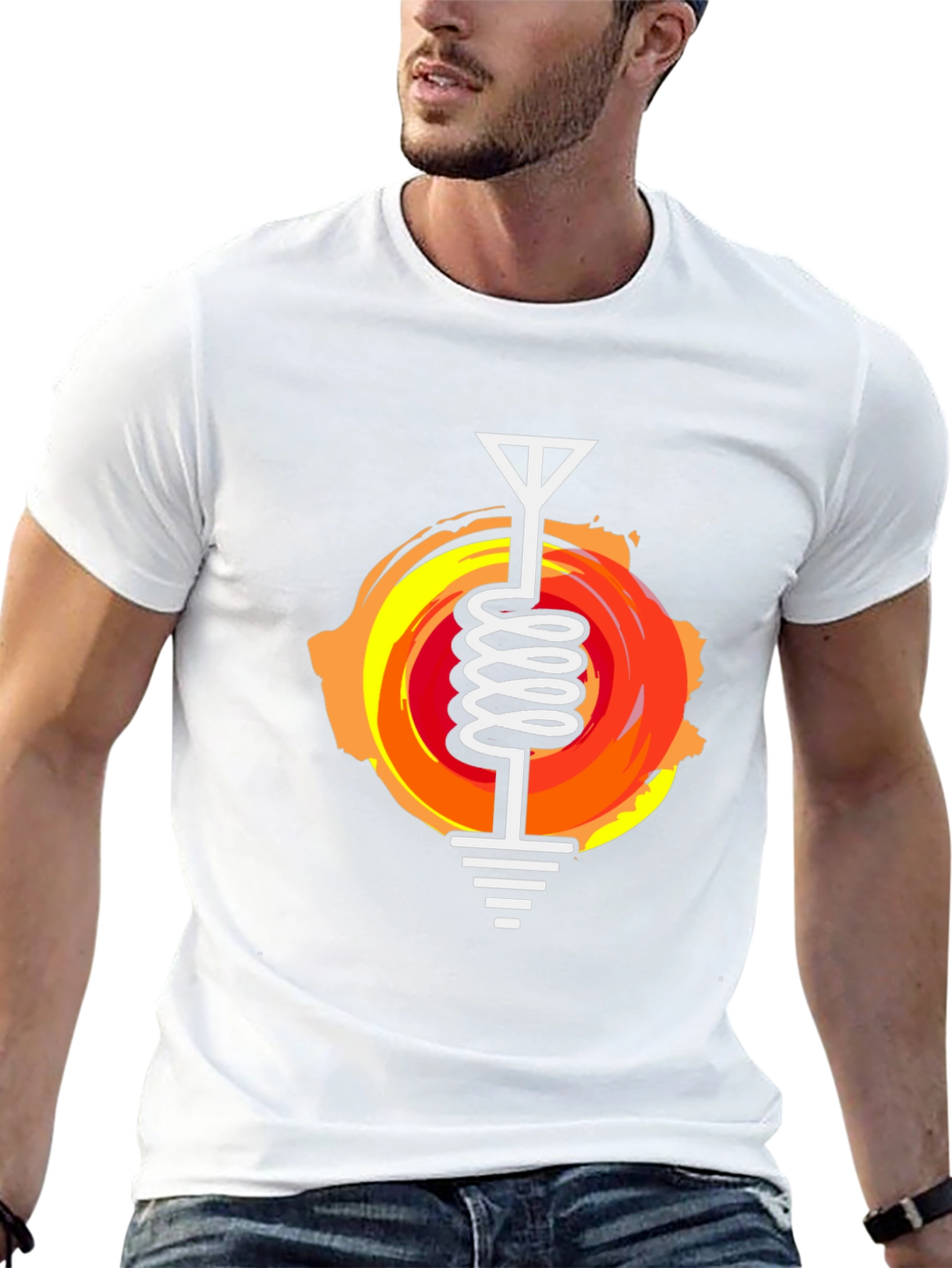 Antenna Coil Graphic T-Shirt