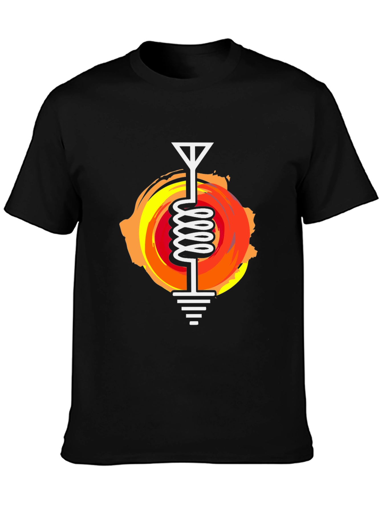 Antenna Coil Graphic T-Shirt