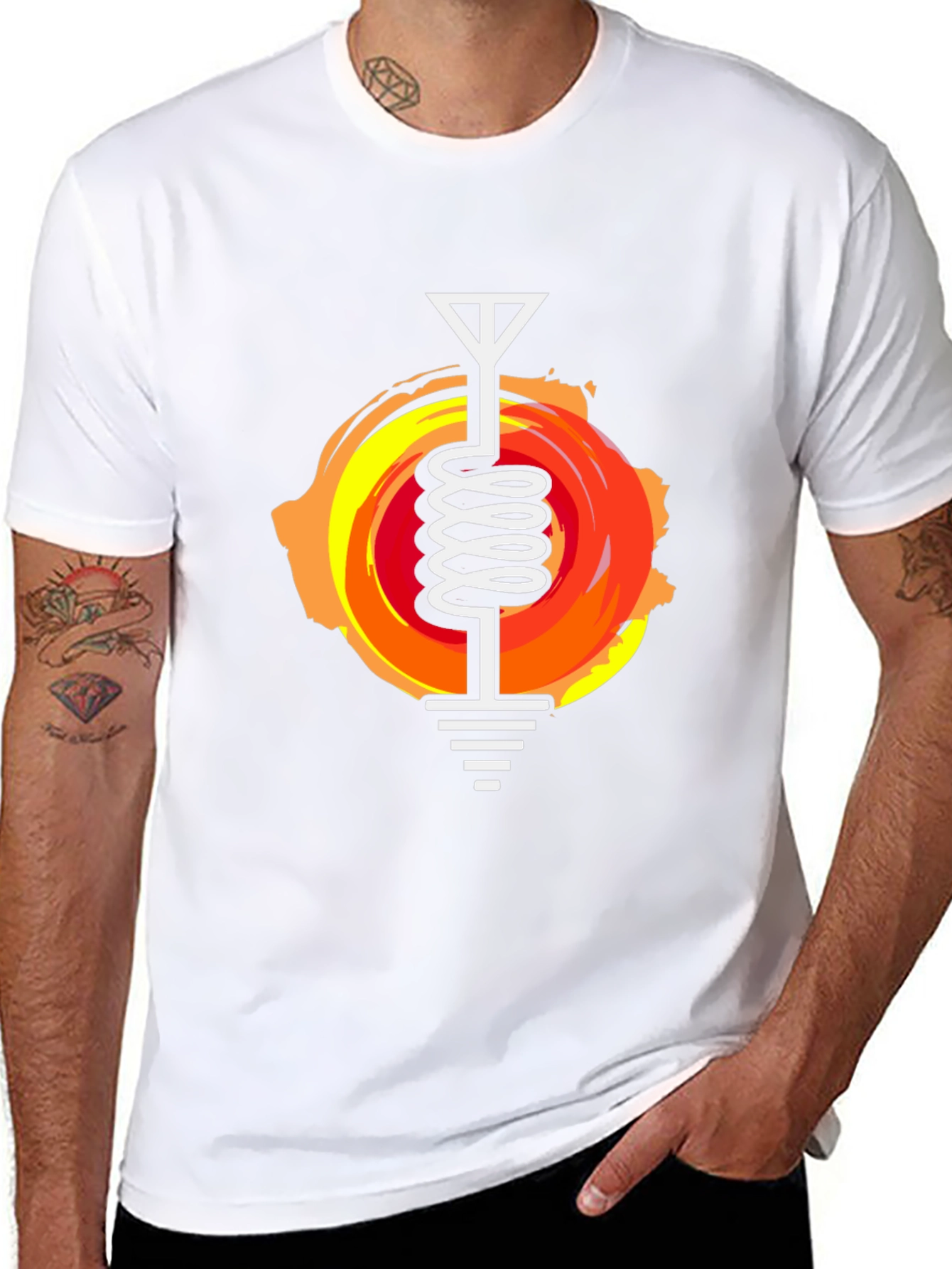 Antenna Coil Graphic T-Shirt
