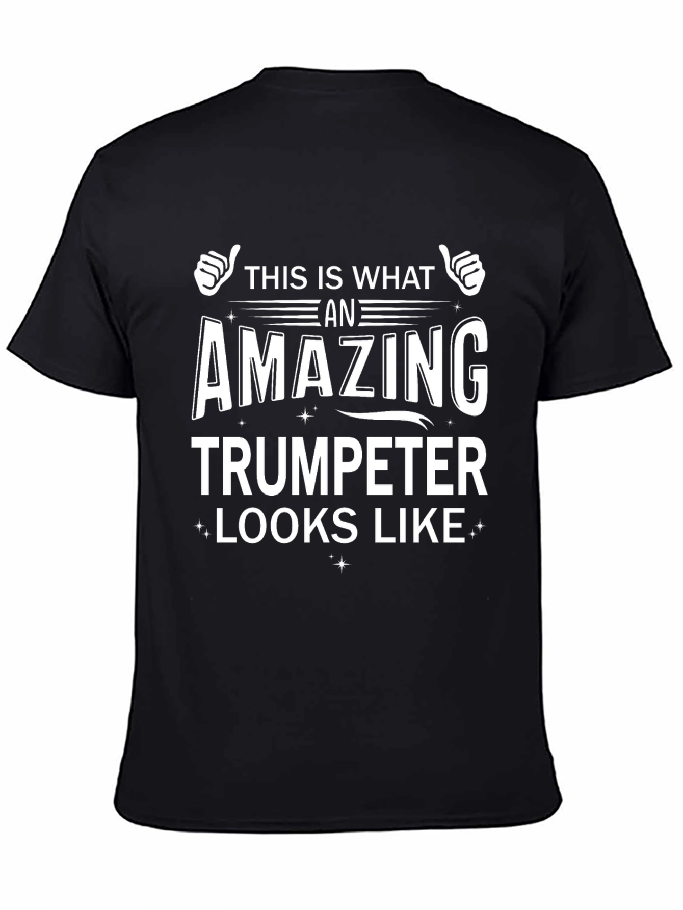 Amazing Trumpeter T-Shirt - Black