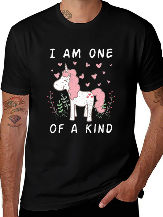 I Am One Of A Kind Unicorn Graphic Tee