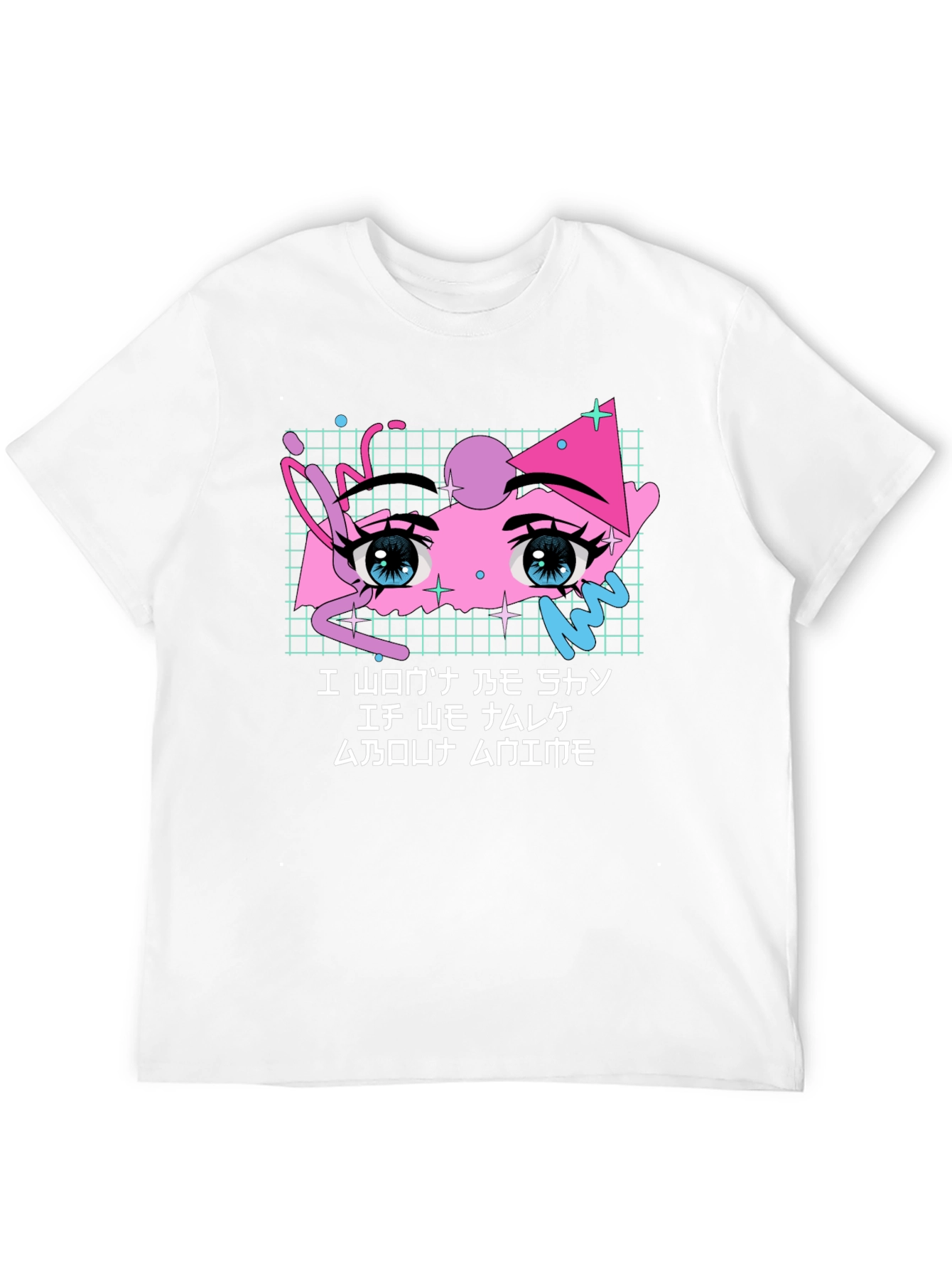 Anime Eye Black T-Shirt - Cool Graphic Tee