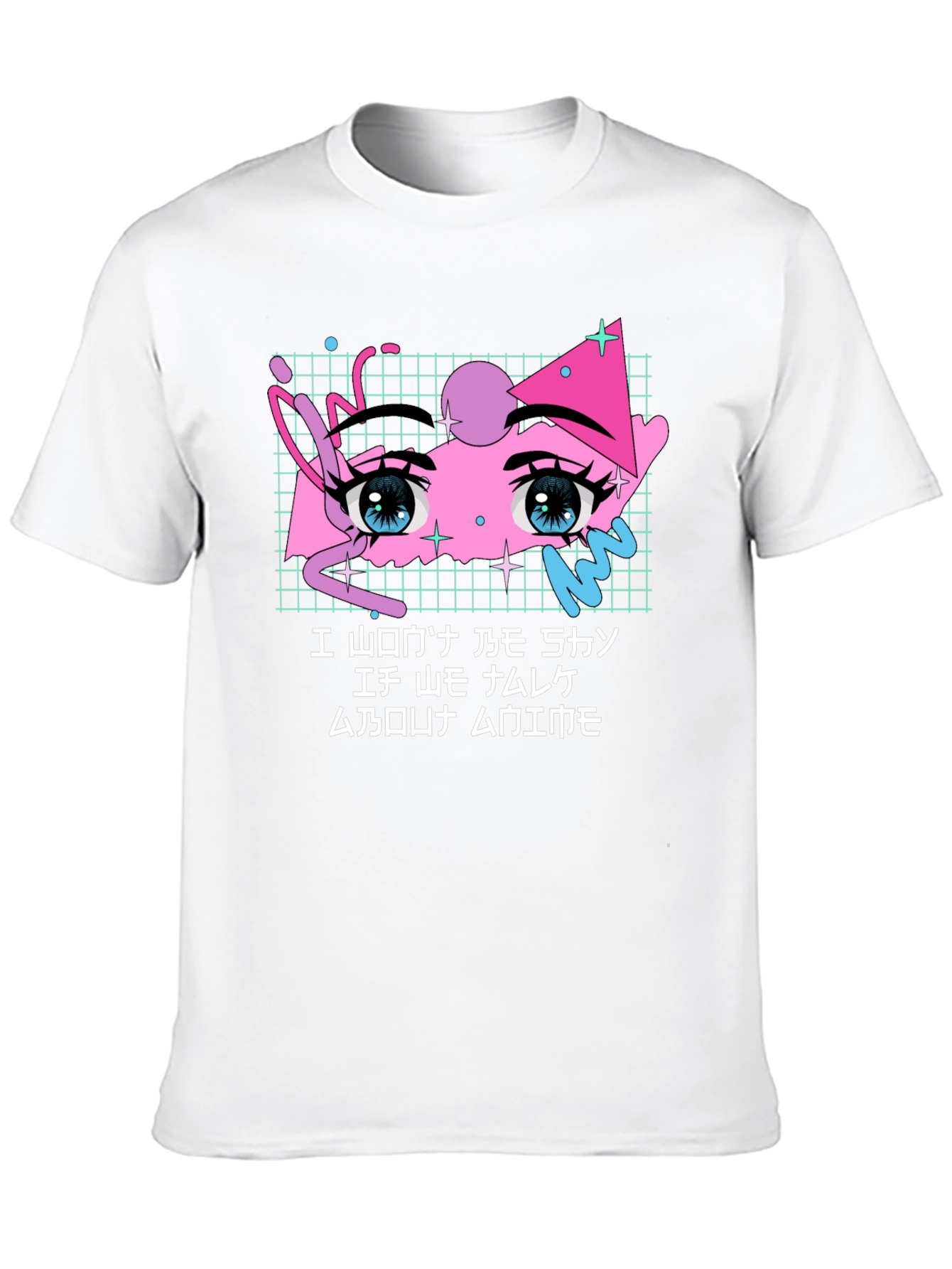 Anime Eye Black T-Shirt - Cool Graphic Tee