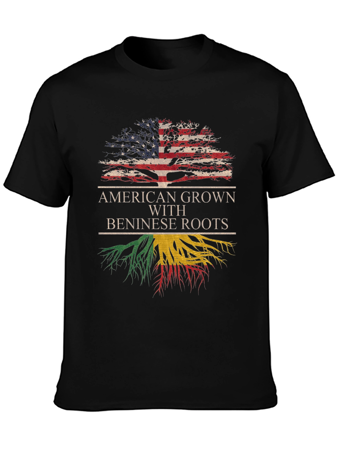 American Grown Beninese Roots T-Shirt