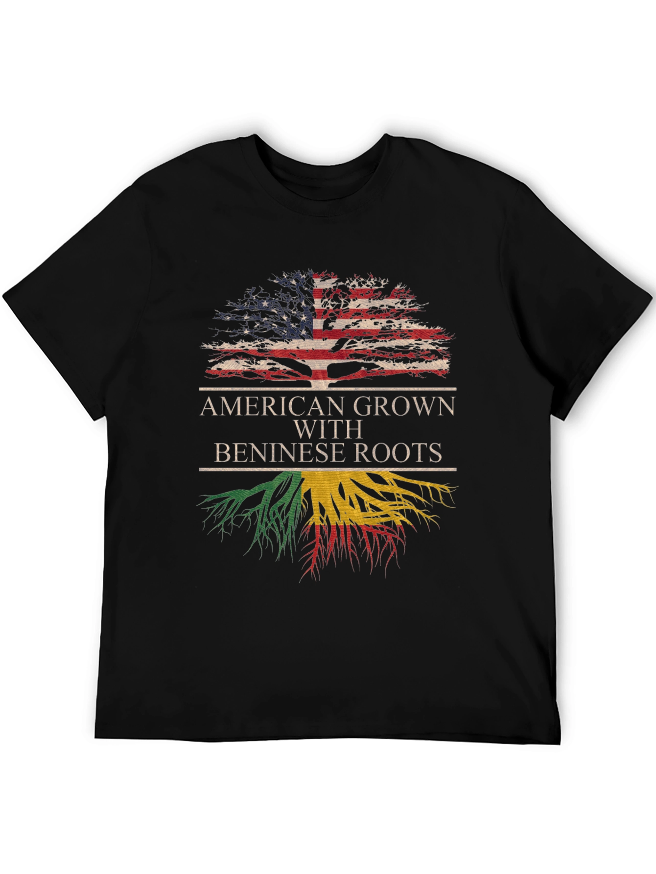 American Grown Beninese Roots T-Shirt