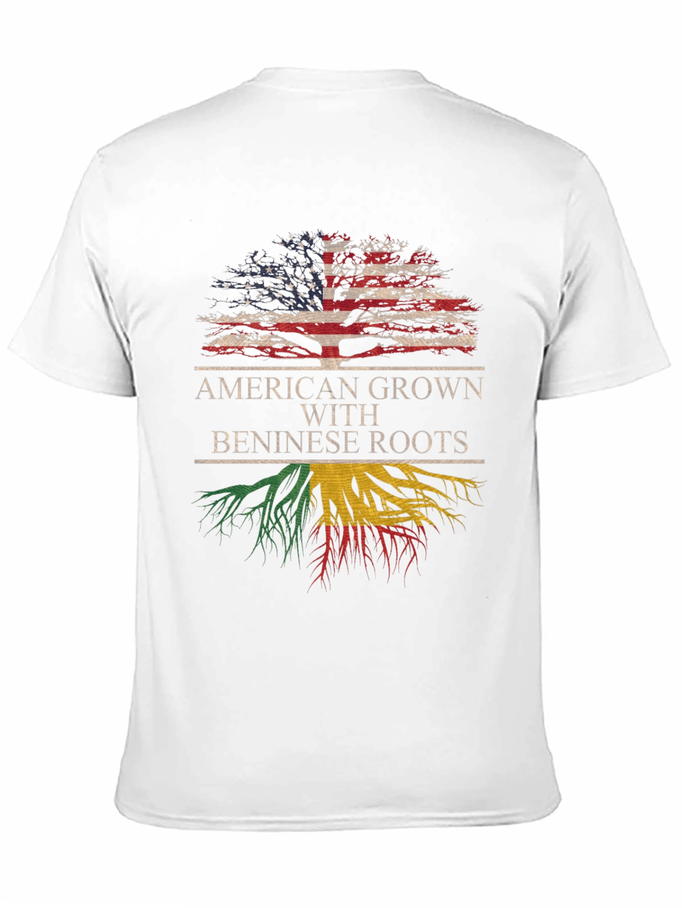 American Grown Beninese Roots T-Shirt