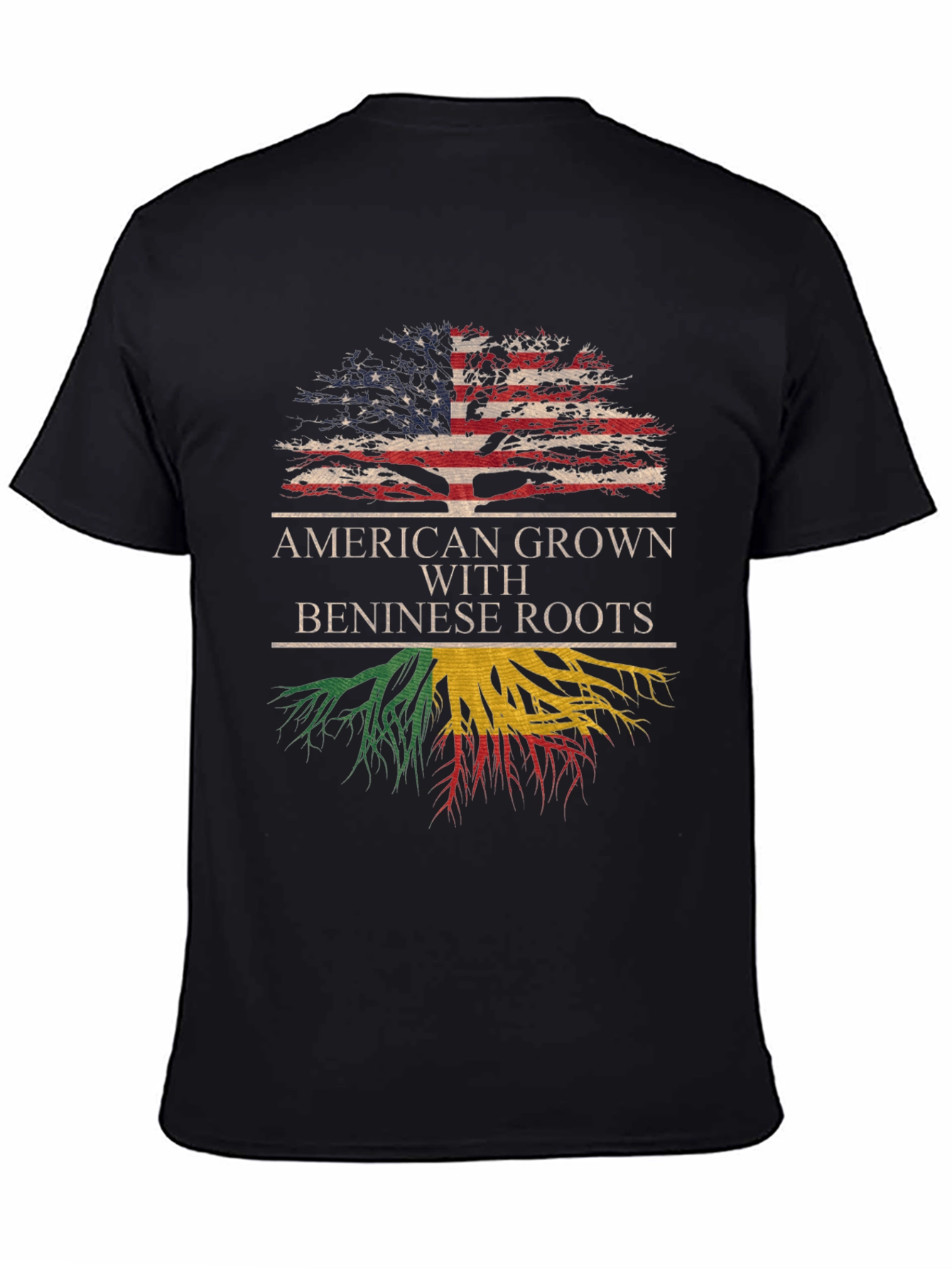 American Grown Beninese Roots T-Shirt