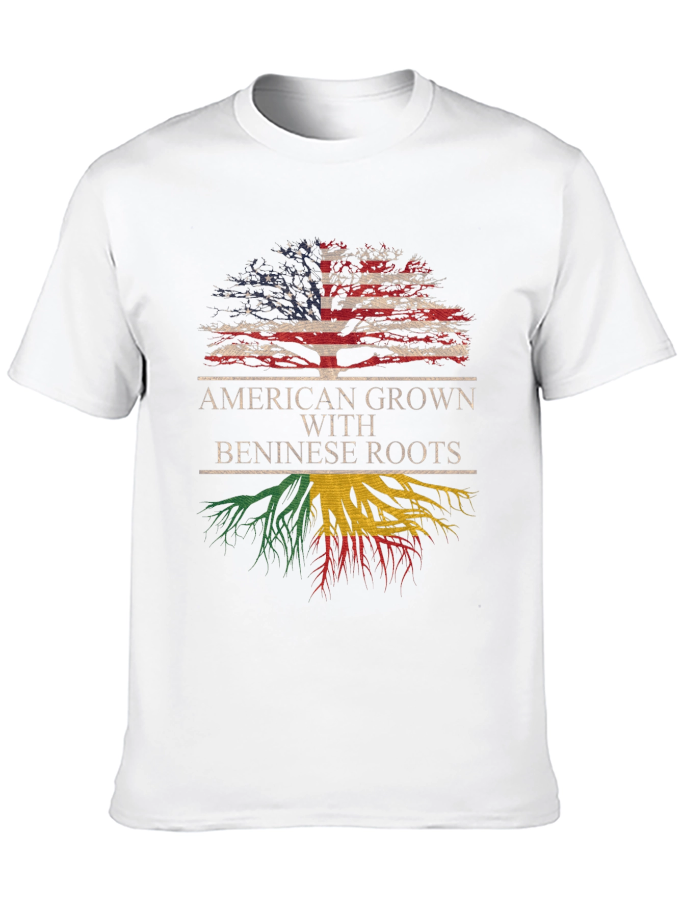 American Grown Beninese Roots T-Shirt