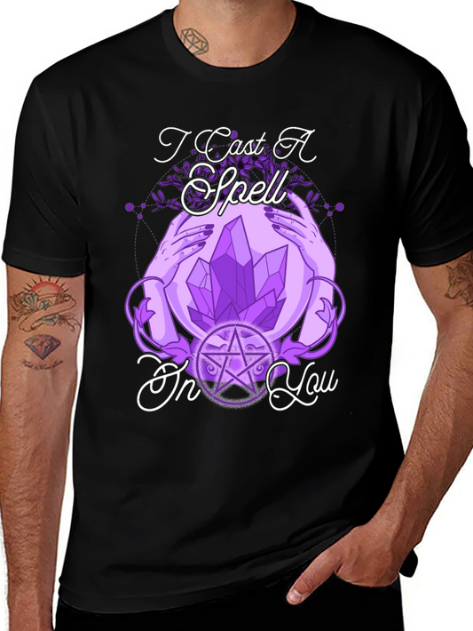 I Cast A Spell On You T-Shirt - Witchcraft Design