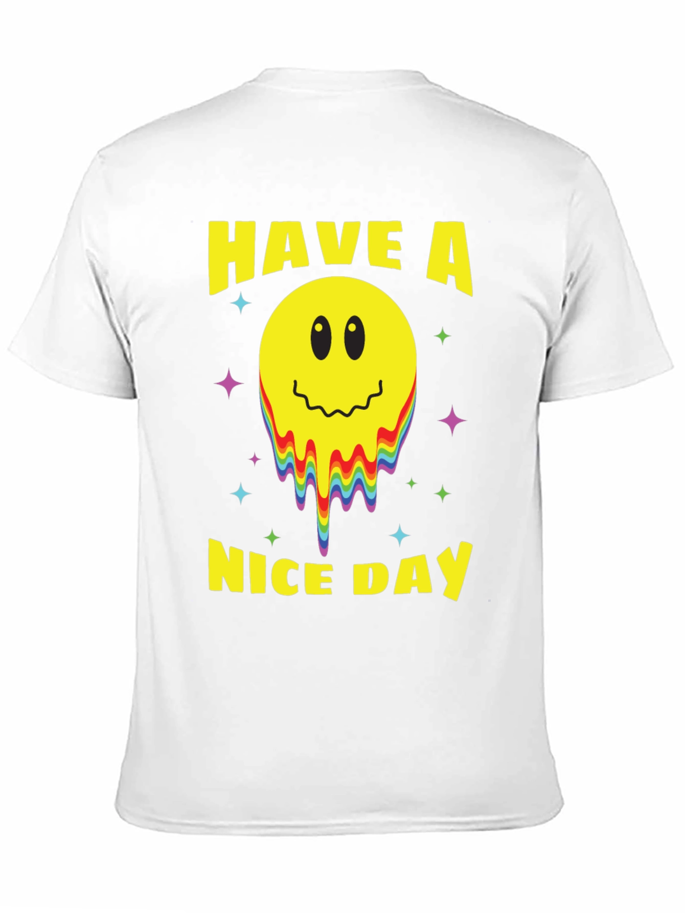 Have A Nice Day Smiley Face Graphic Tee