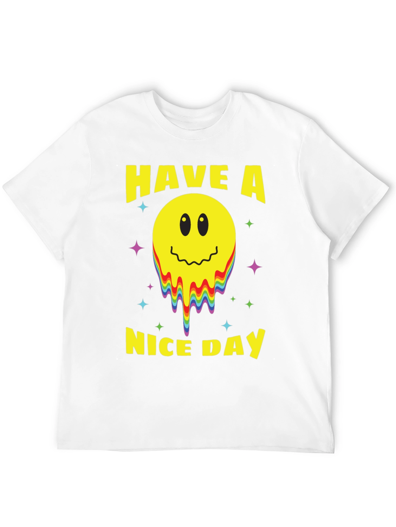 Have A Nice Day Smiley Face Graphic Tee