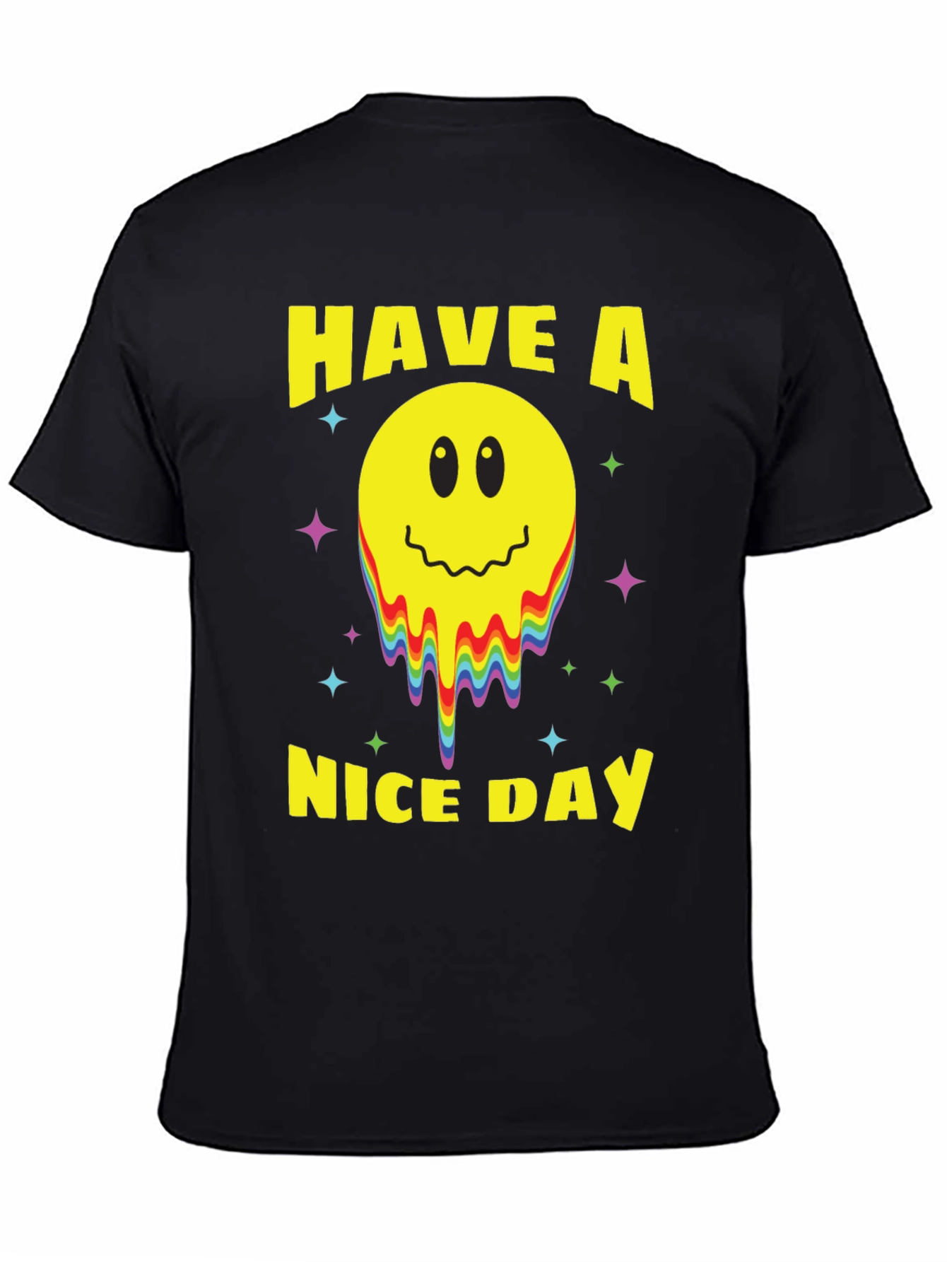 Have A Nice Day Smiley Face Graphic Tee
