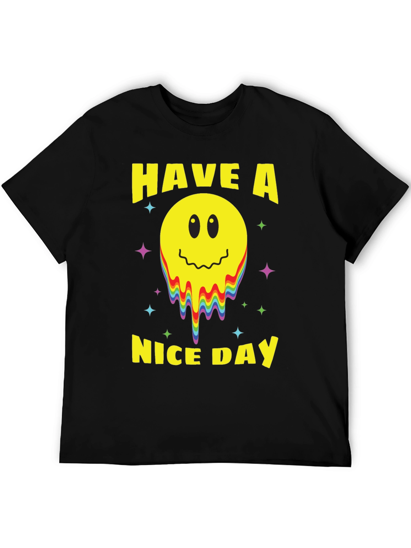 Have A Nice Day Smiley Face Graphic Tee