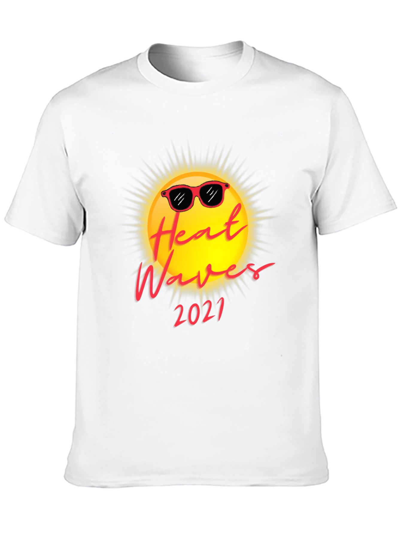 Heat Waves 2021 Black Graphic Tee