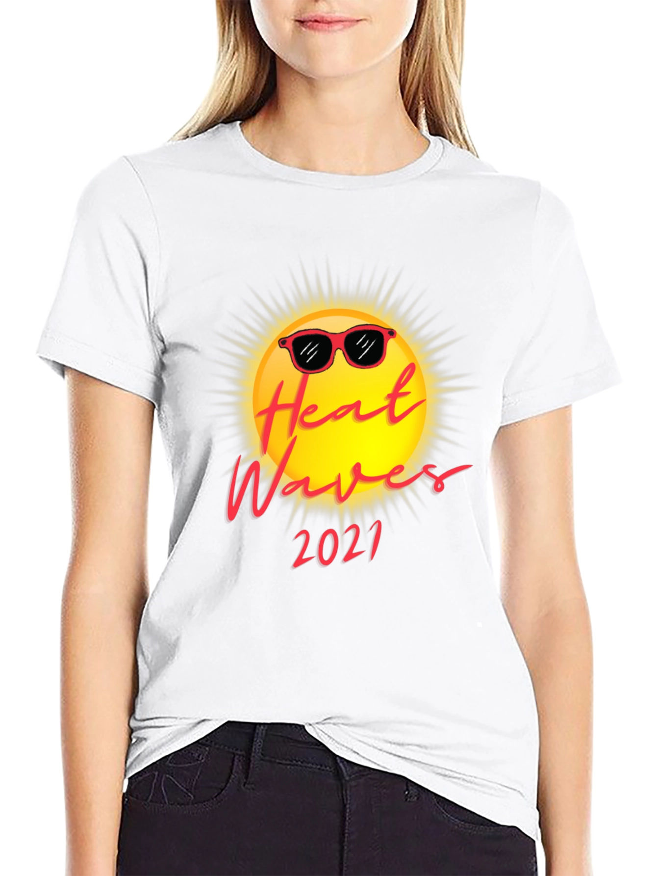 Heat Waves 2021 Black Graphic Tee