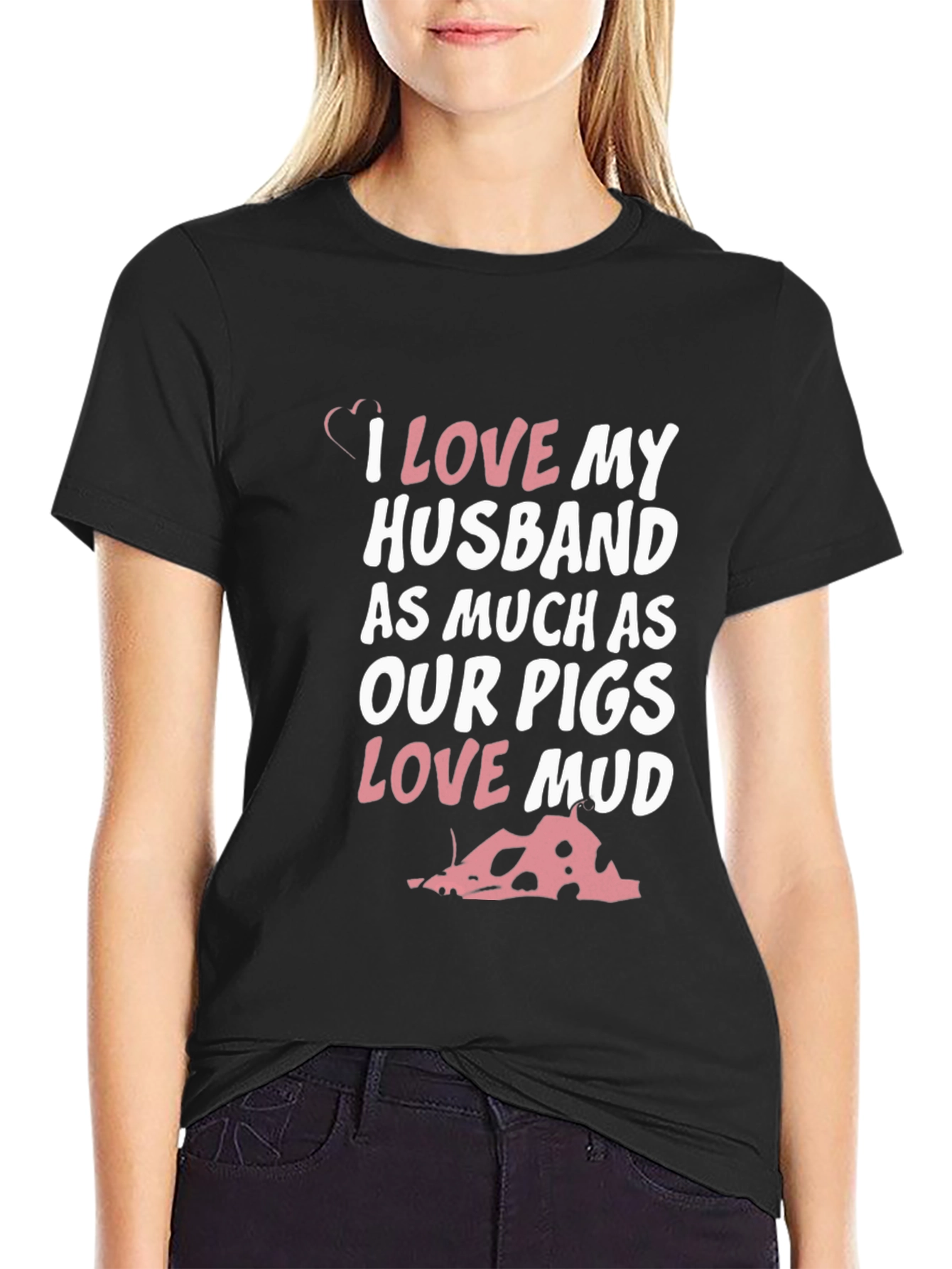 Husband Pig Love T-Shirt