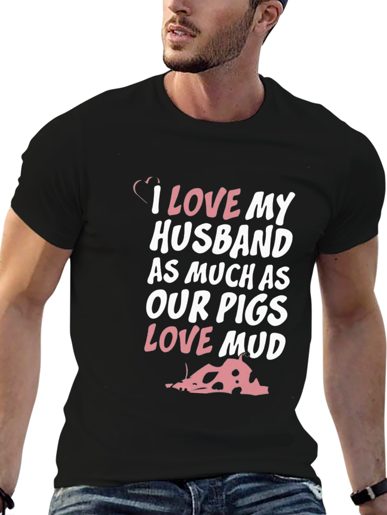 Husband Pig Love T-Shirt