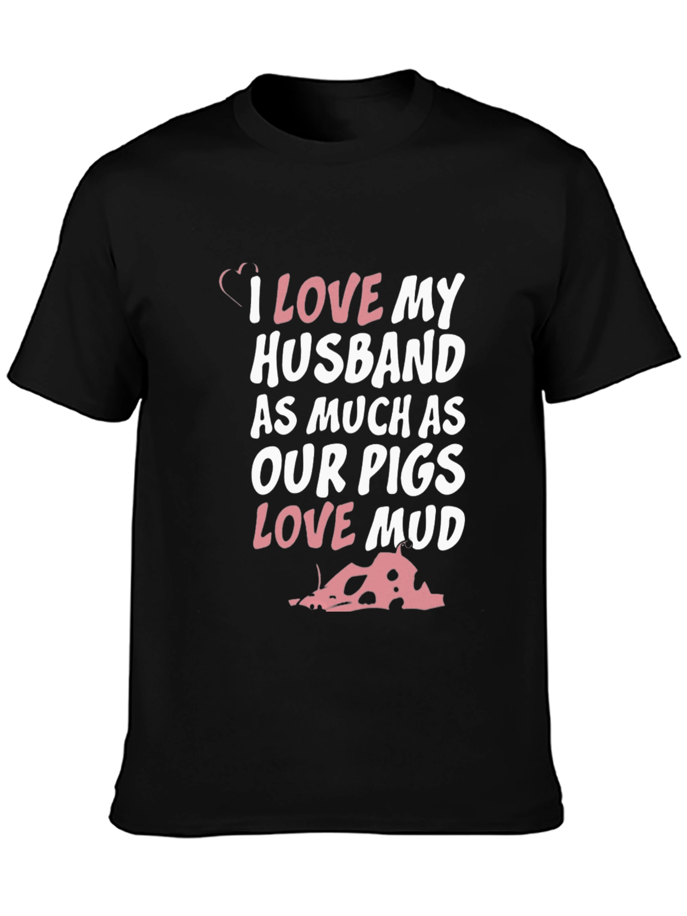 Husband Pig Love T-Shirt