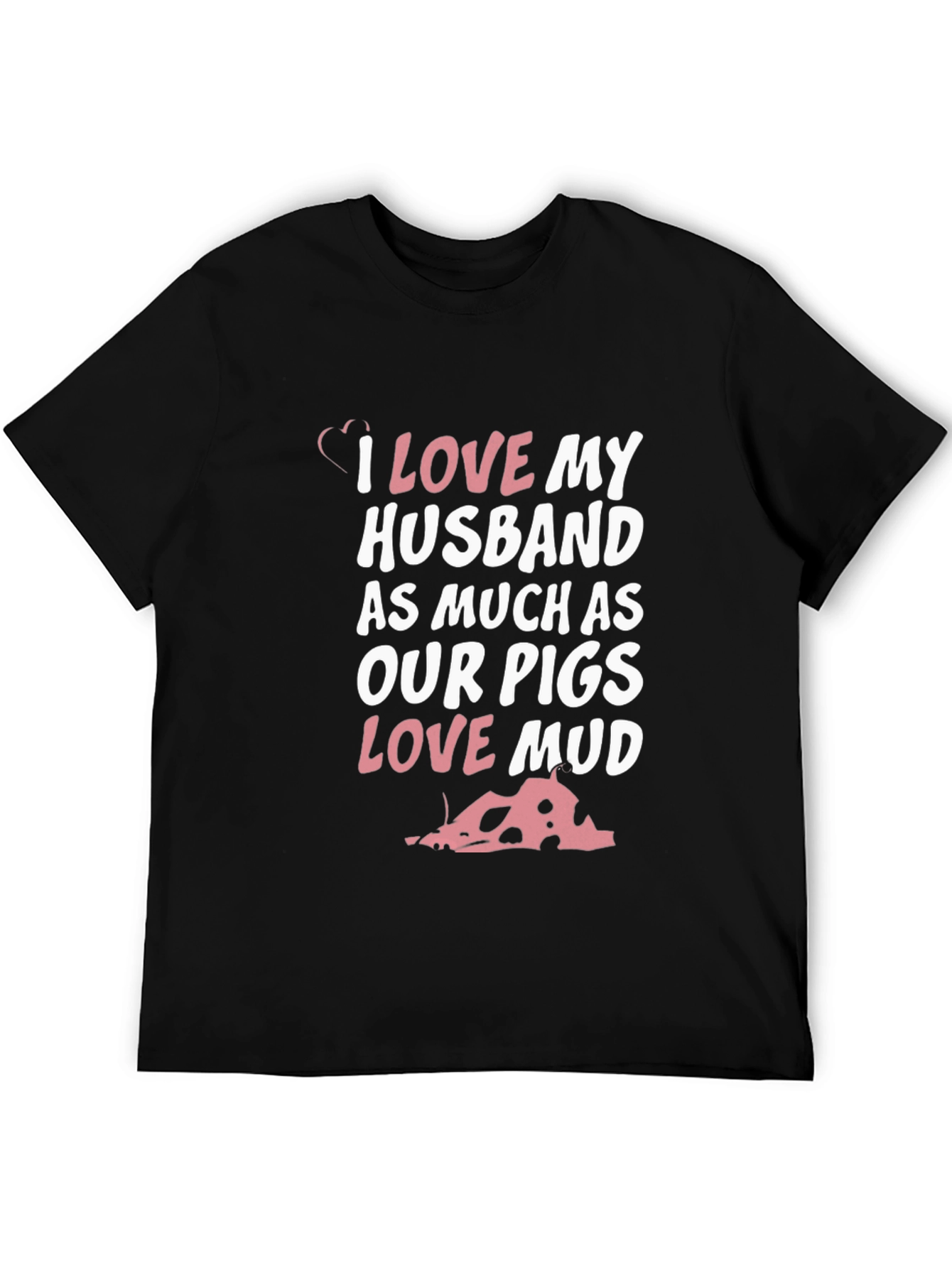 Husband Pig Love T-Shirt