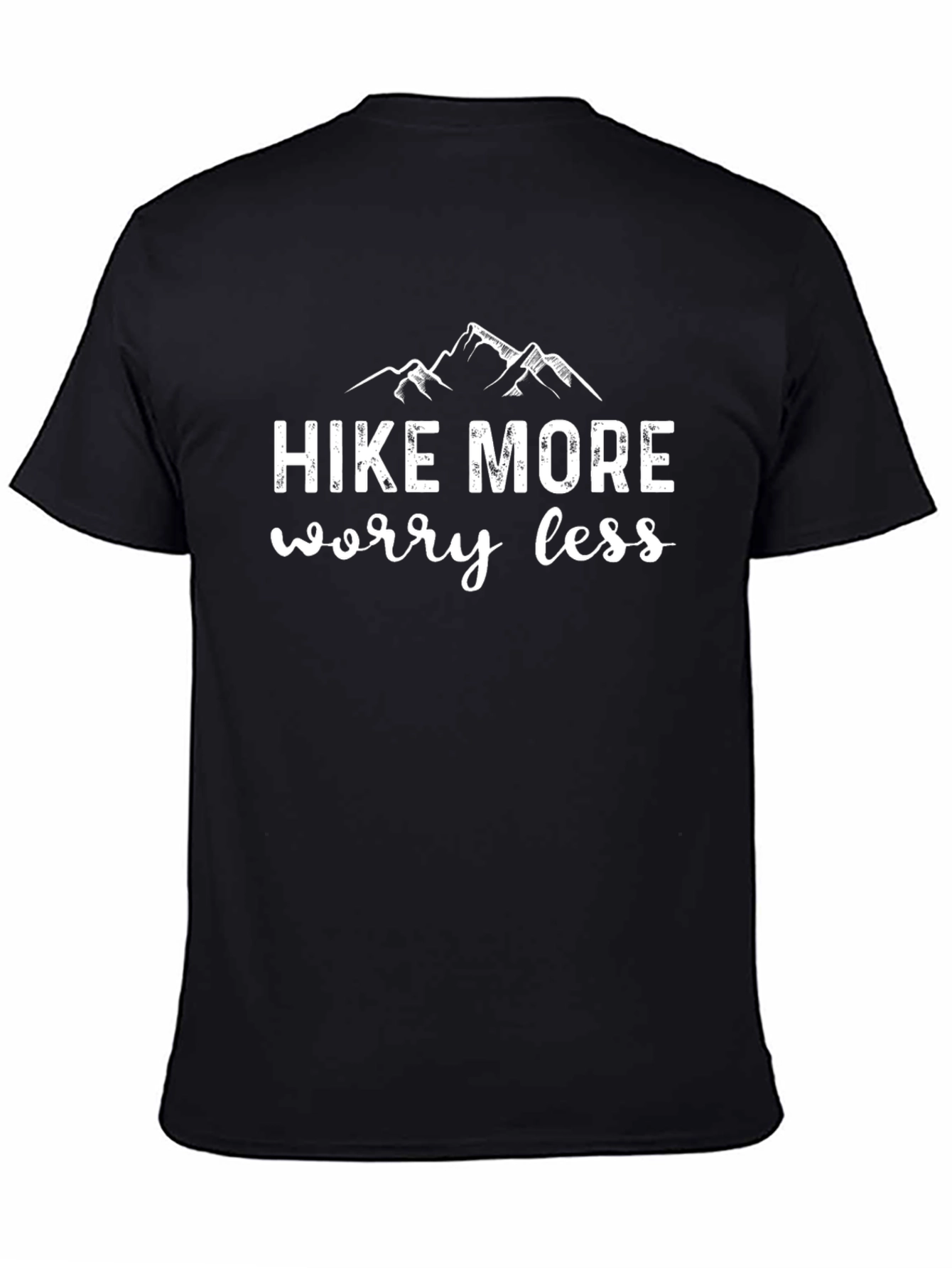 Hike More Worry Less Graphic T-Shirt