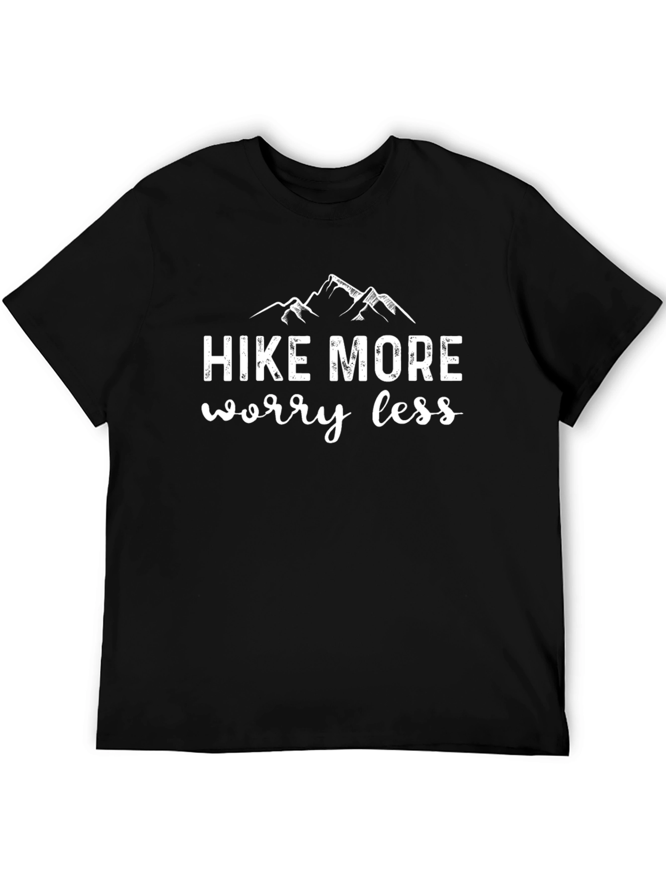 Hike More Worry Less Graphic T-Shirt