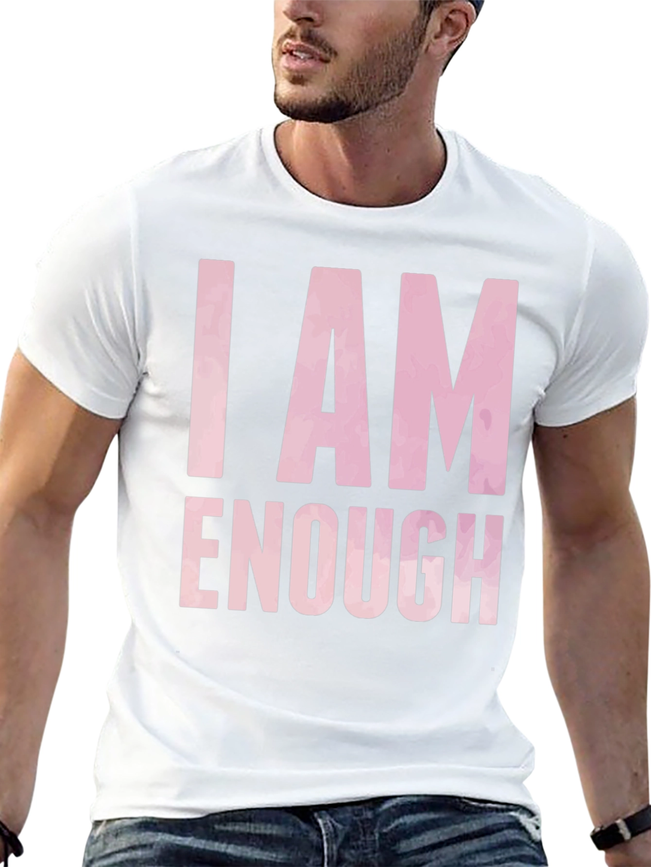 I Am Enough T-Shirt - Inspirational Positive Message