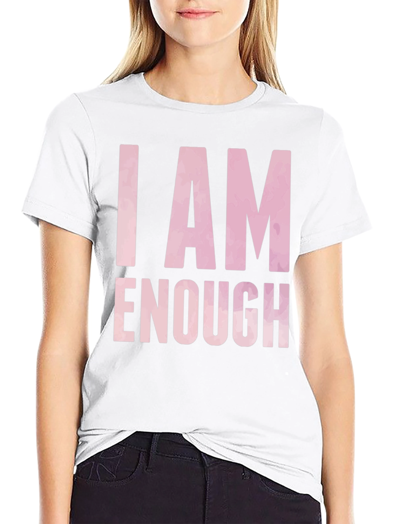 I Am Enough T-Shirt - Inspirational Positive Message