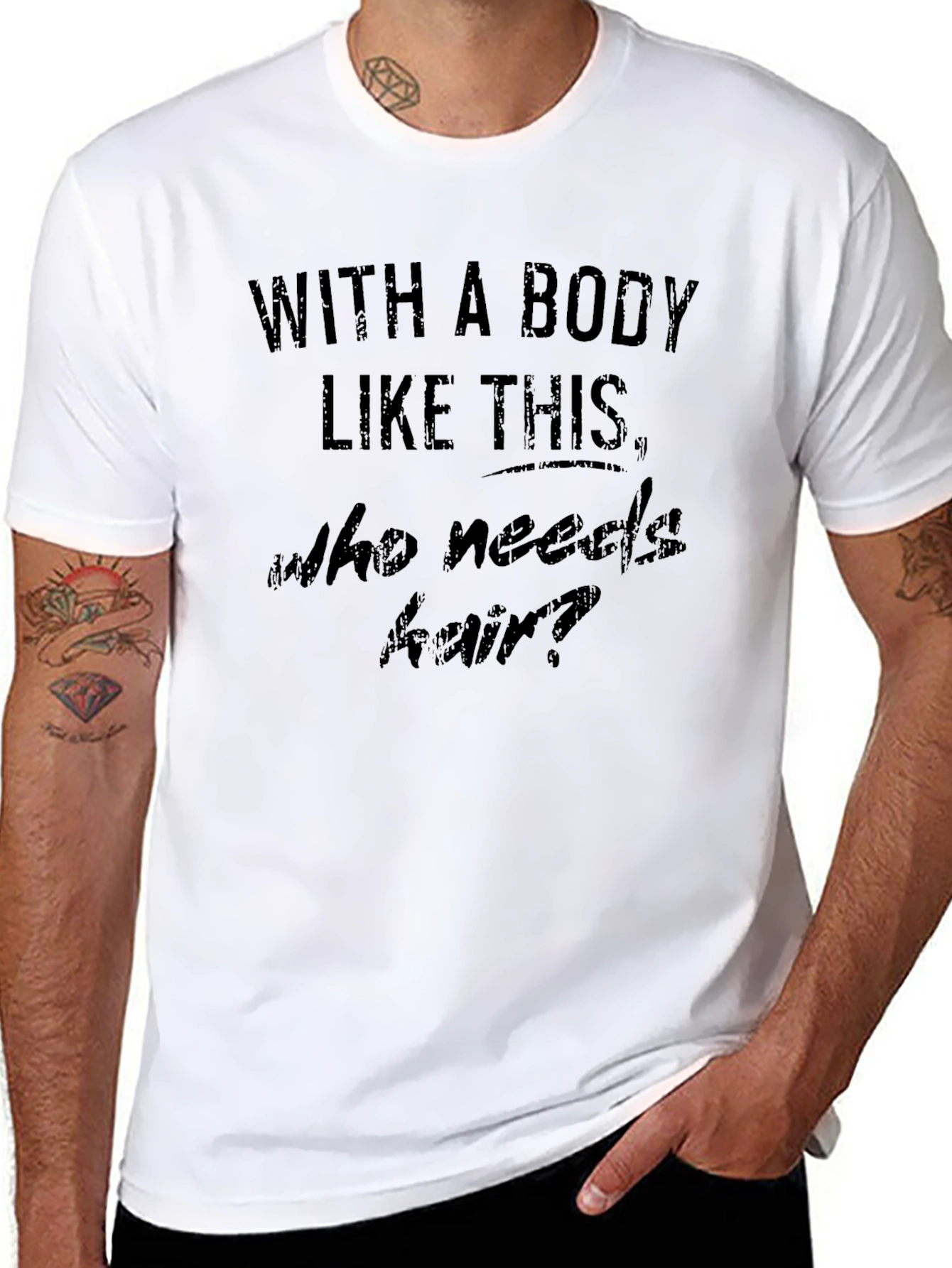 Humorous With A Body Like This Graphic Tee