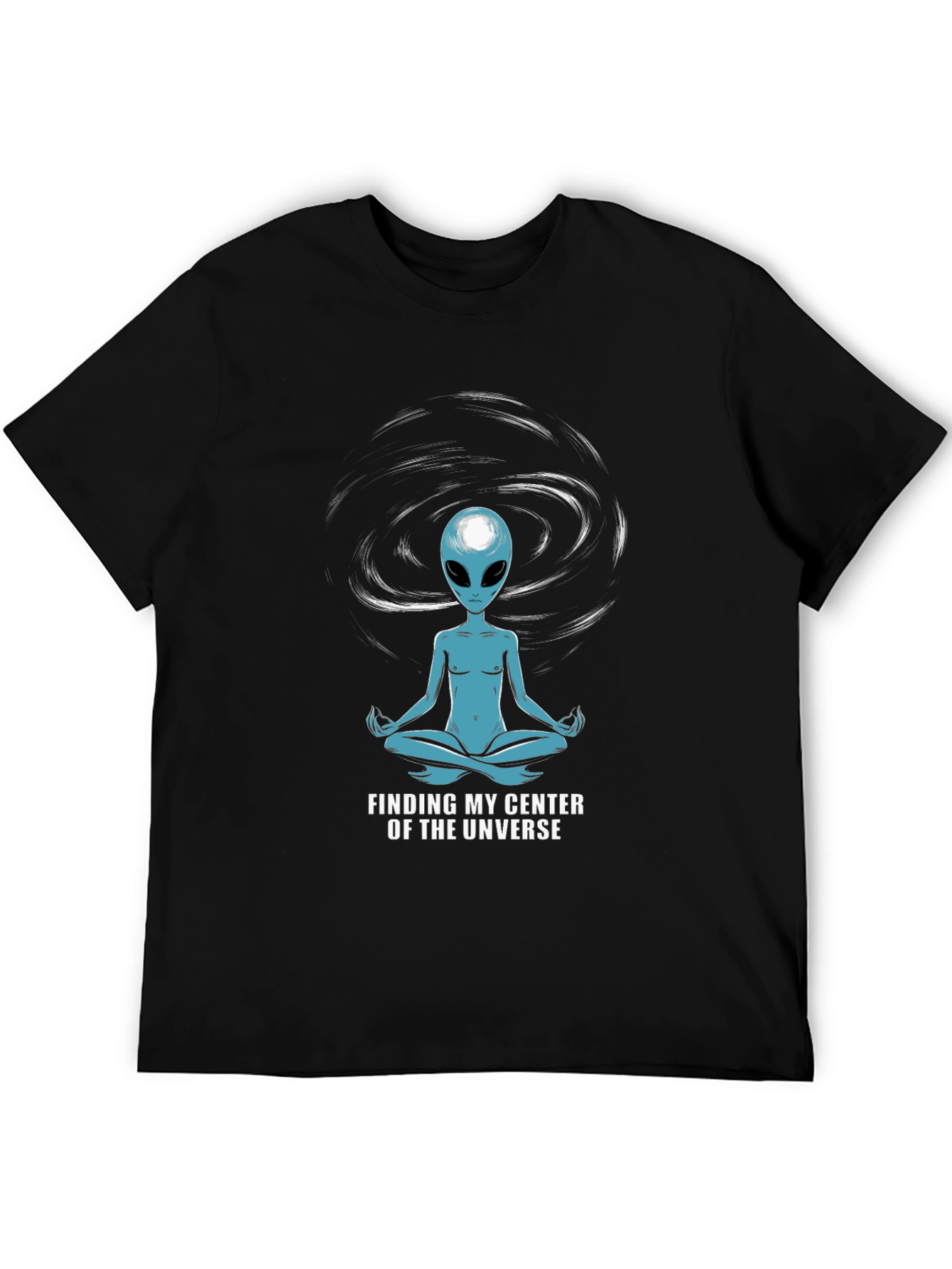 Alien Meditation T-Shirt - Find Your Center
