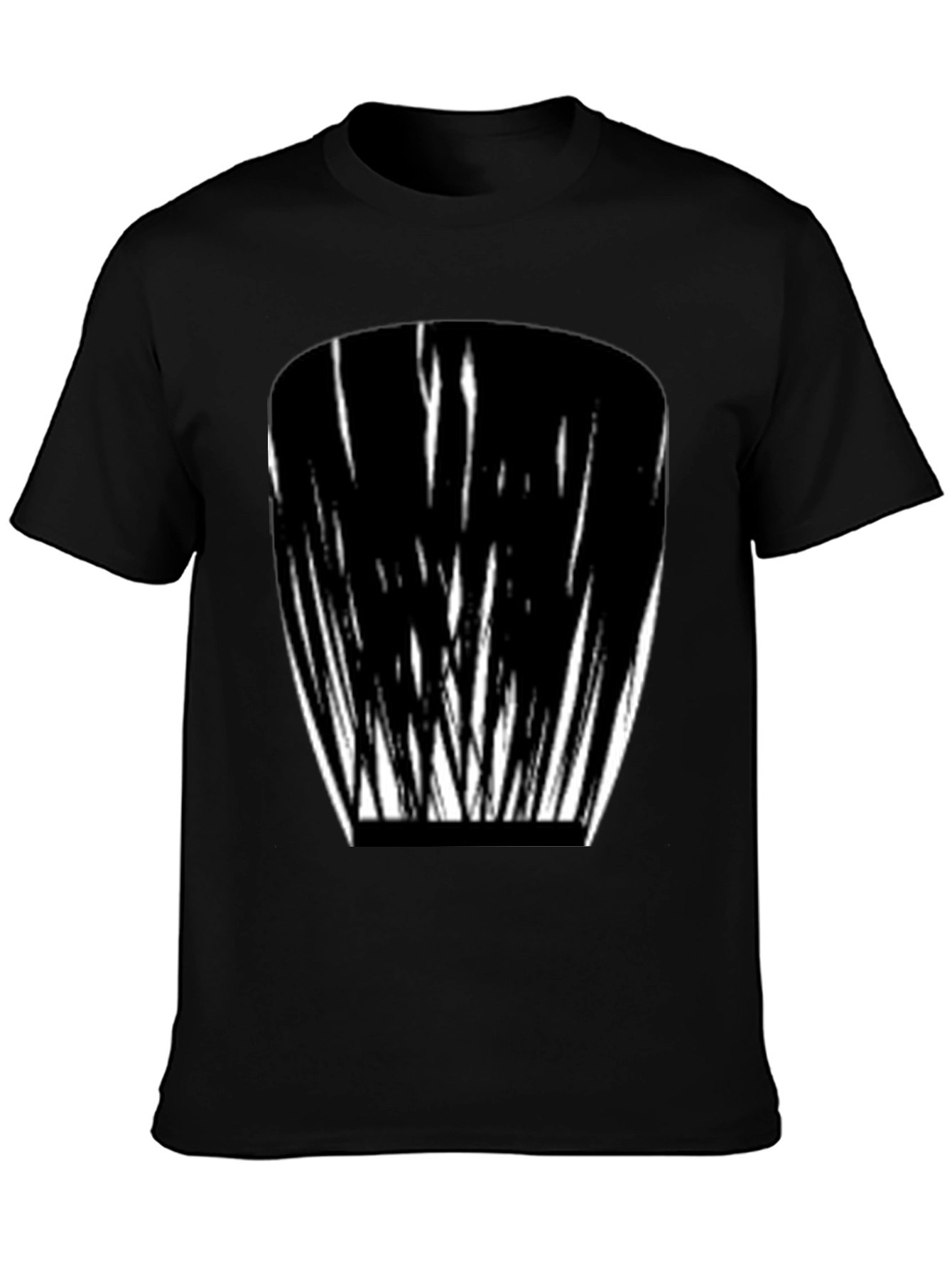 Abstract Black & White Graphic Tee