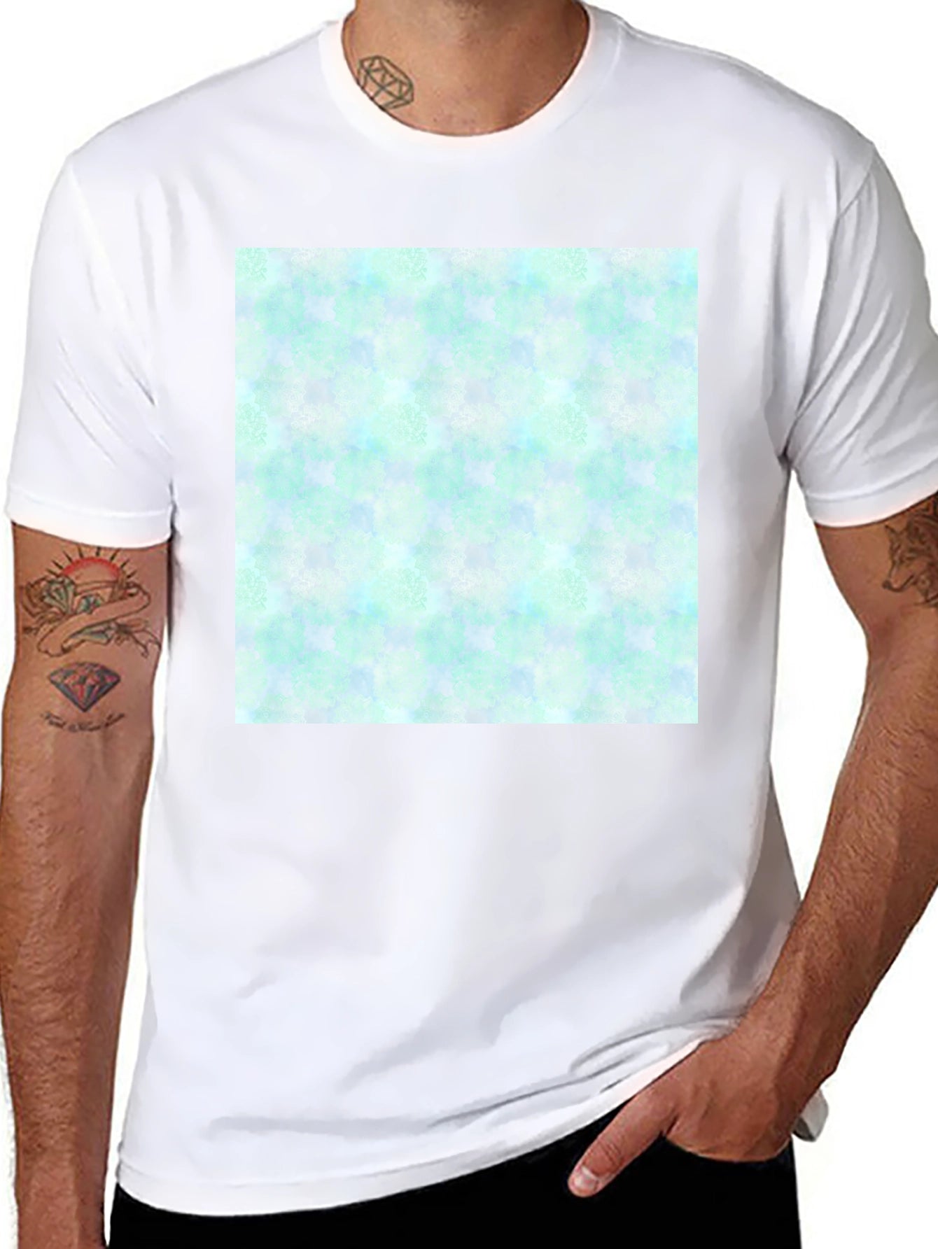 Abstract Pattern T-Shirt: Soft & Stylish Tee