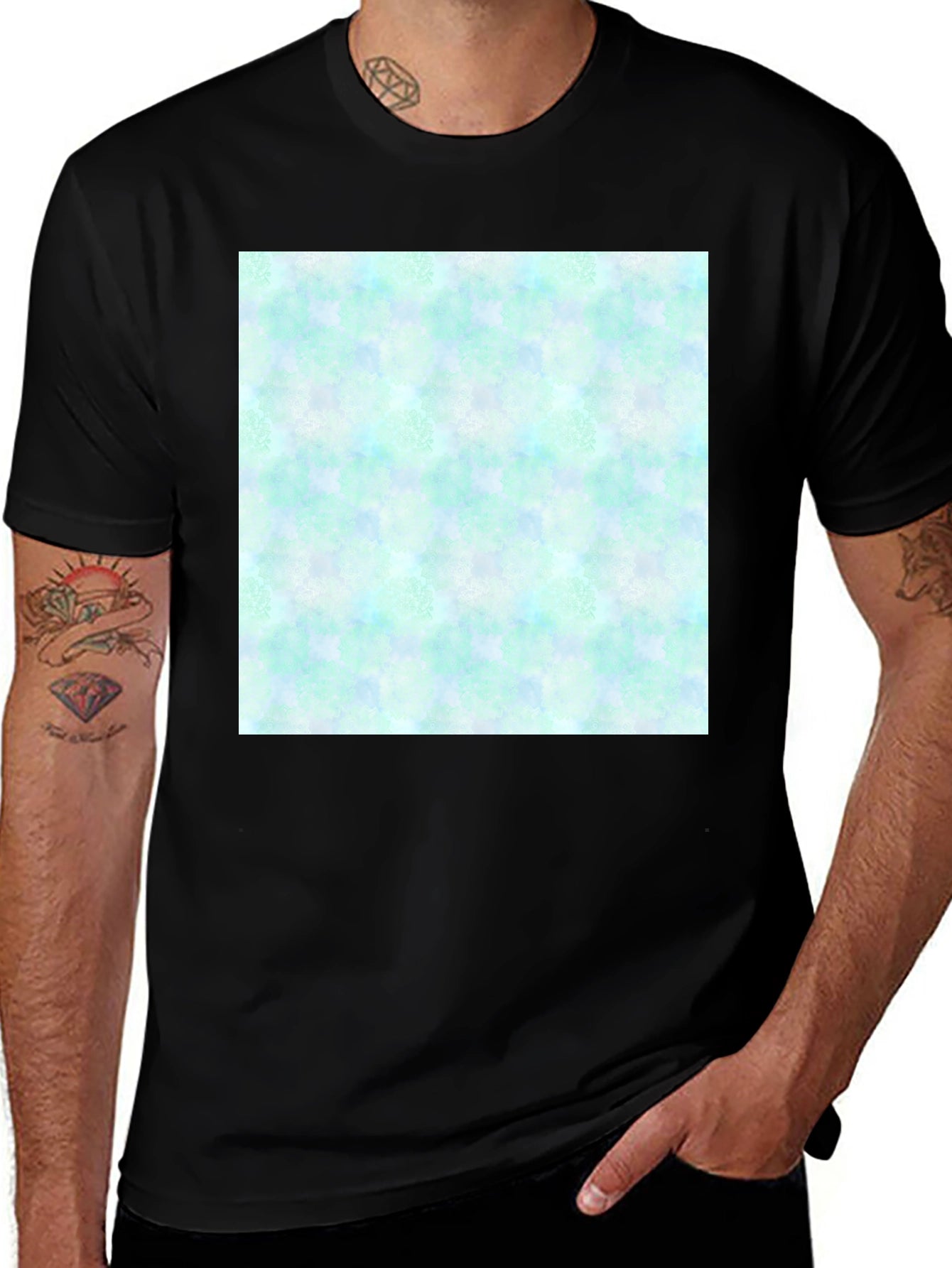 Abstract Pattern T-Shirt: Soft & Stylish Tee